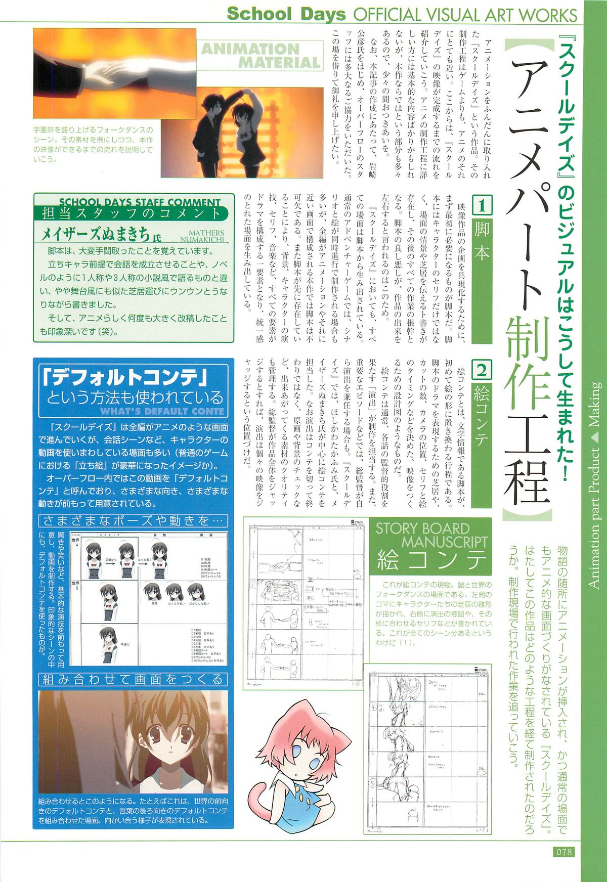 School Days 公式ビジュアル・アートワークス