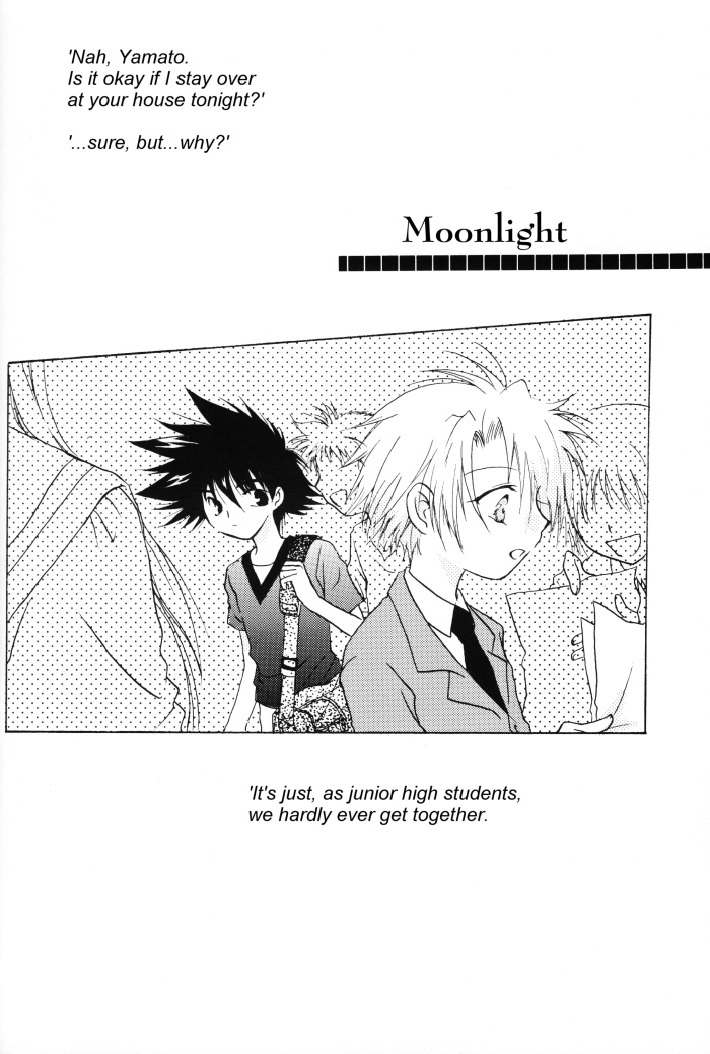 (SUPER関西8) [SECTION E (広瀬ゆきや)] SUNSHINE and MOONLIGHT (デジモンアドベンチャー02)