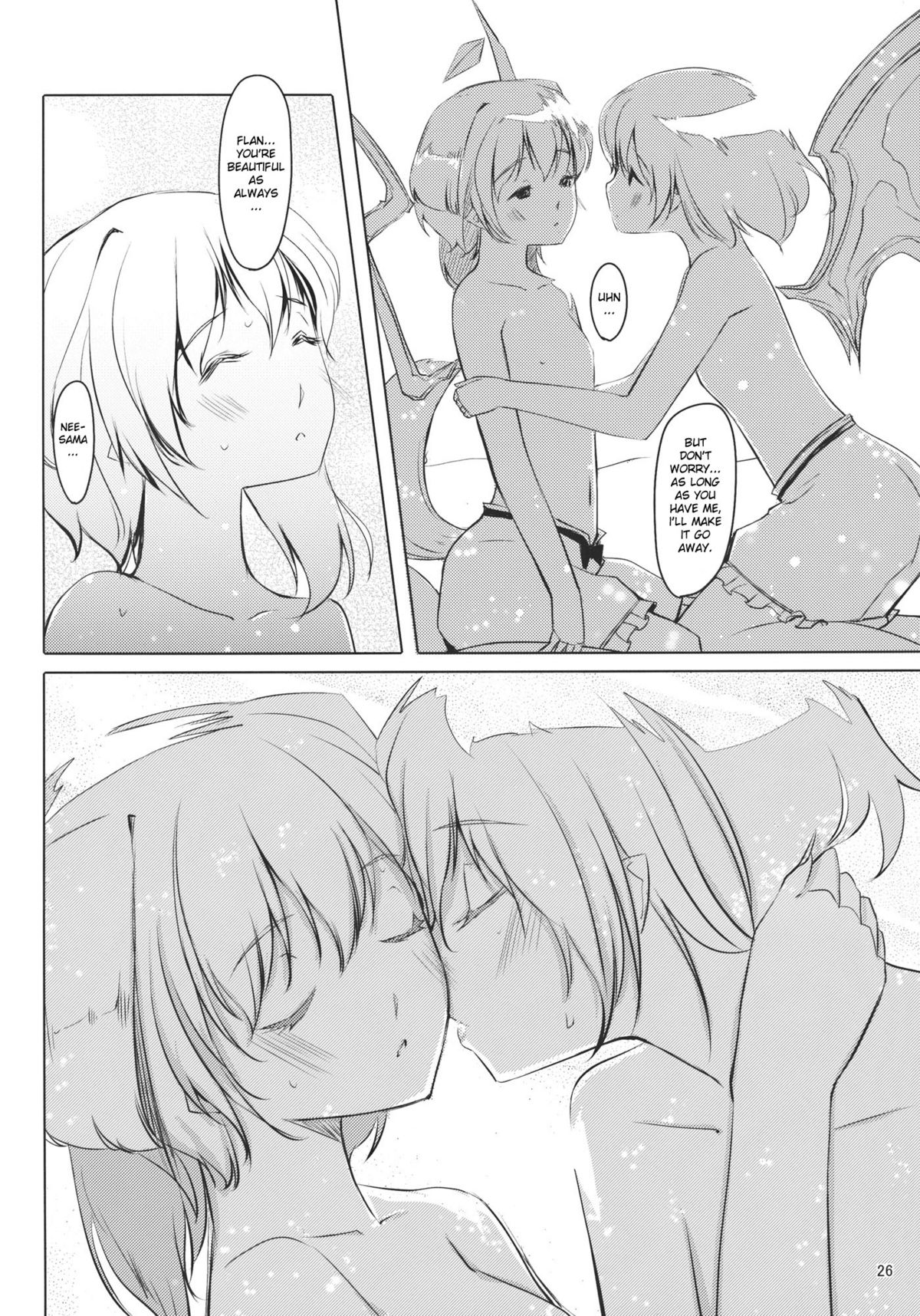 (C79) [てろめあな (ぐすたふ)] ふらんちゃんいんふぃにてぃ (東方Project) [英訳]