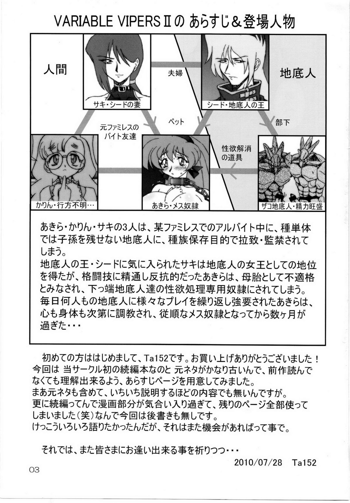 (C78) [Graf Zeppelin (Ta152)] VARIABLE VIPERS II -INFINITE PLEASURE- (Viper)