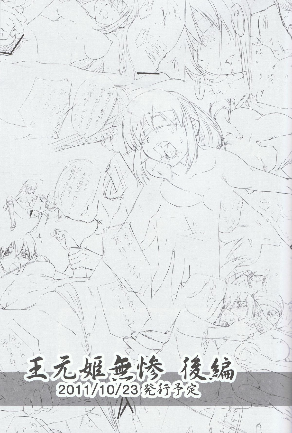 (C80) [U.R.C] 王元姫無惨 前編 (三國無双)
