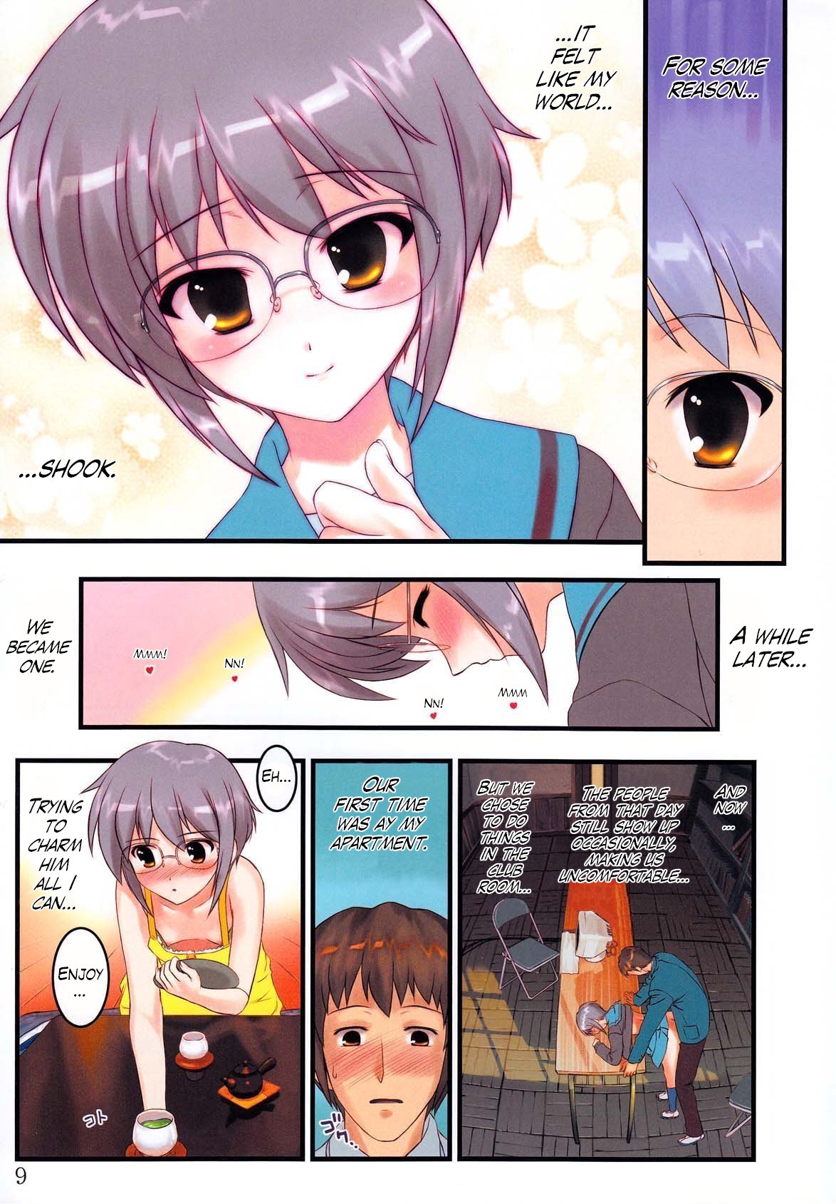 (COMIC1☆4) [アーカイブ (へち)] 消失長門の幸福 壱 (涼宮ハルヒの憂鬱) [英訳]