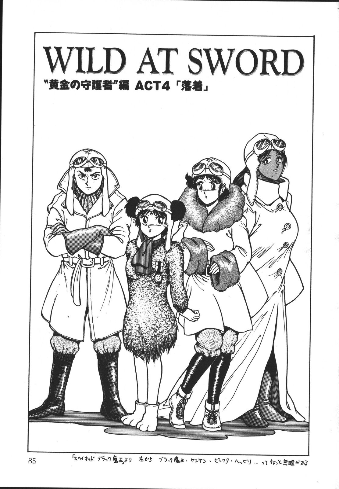 [樽本一] ワイルド アット ソード