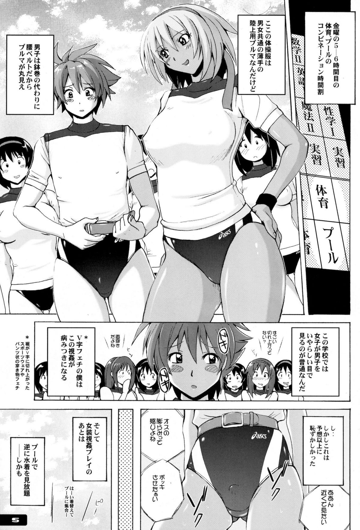 (C79) [猫畑 (紫☆にゃ～)] ぴたぴた競泳水着EX01