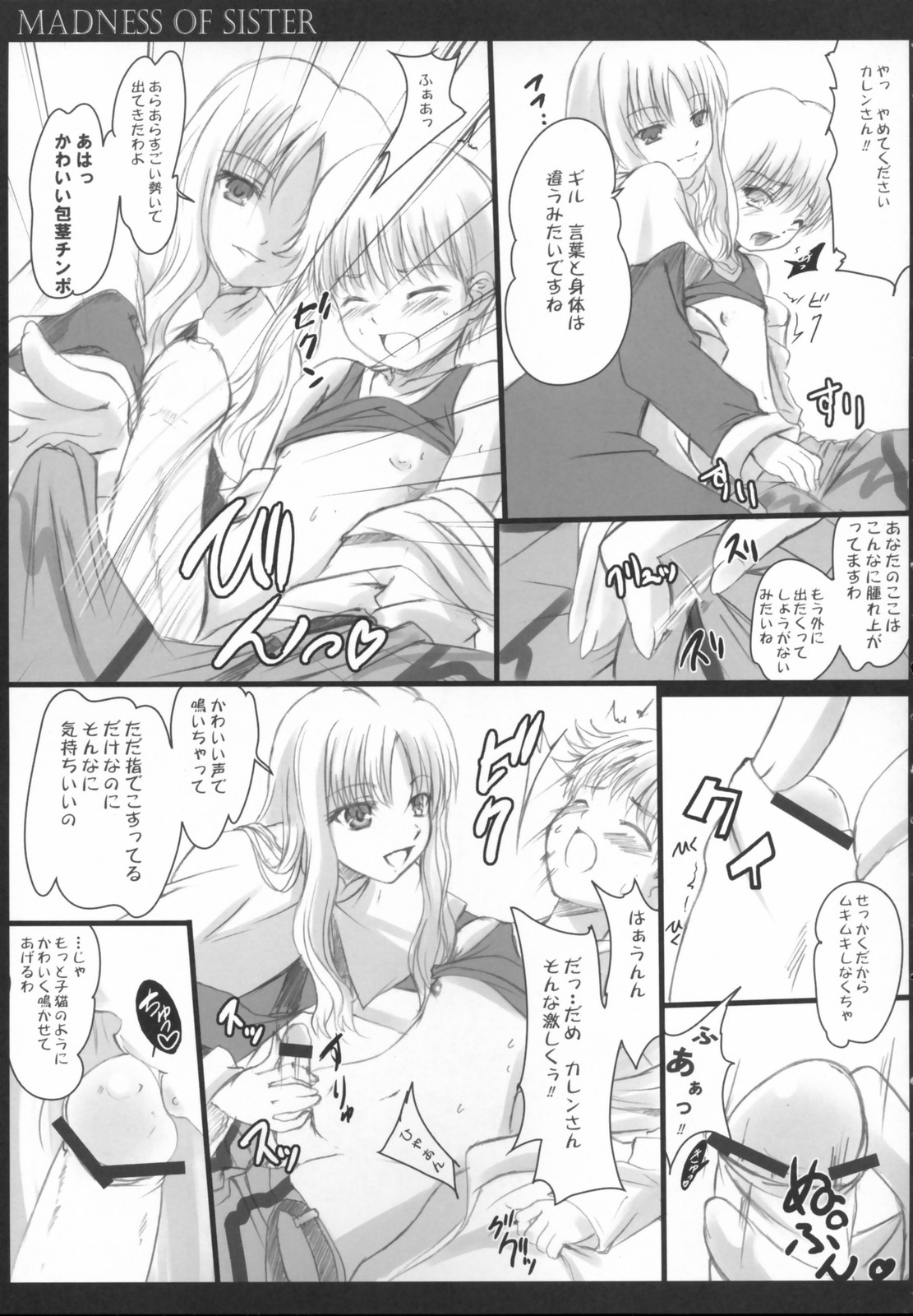 (Cキャッスル2006春) [たまらんち (神保玉蘭、Q-Gaku)] Madness of sister (Fate / hollow ataraxia)