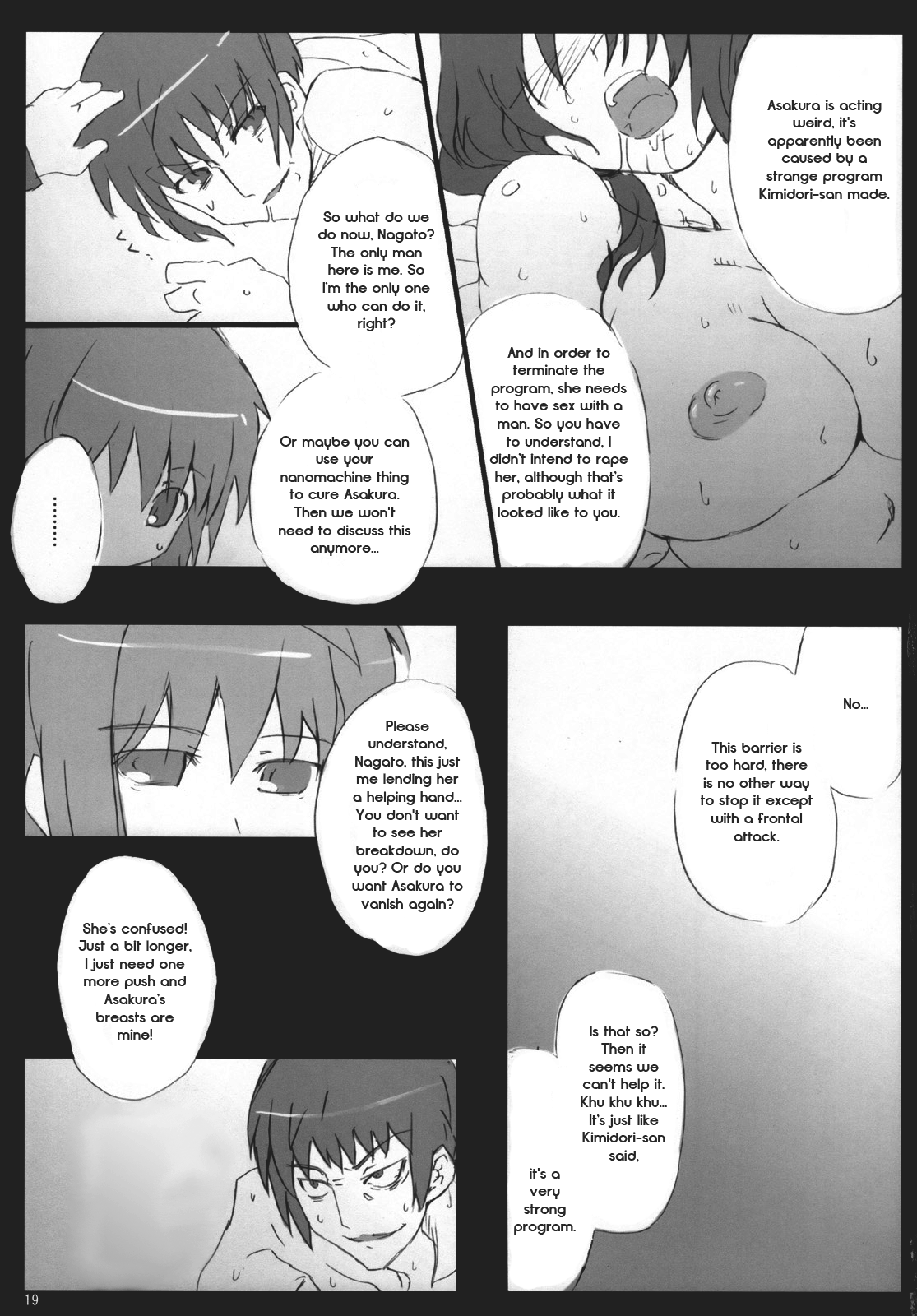 (コスカ19号店) [Great 芥 (Tokyo)] 主に朝倉さんな本3 (涼宮ハルヒの憂鬱) [英訳]