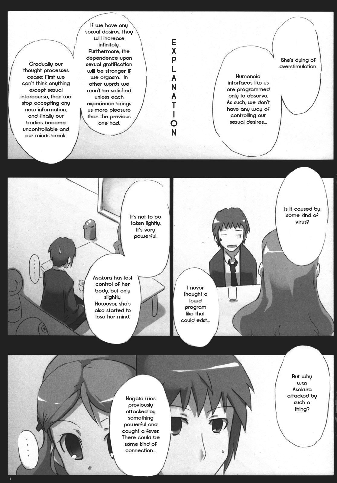 (コスカ19号店) [Great 芥 (Tokyo)] 主に朝倉さんな本3 (涼宮ハルヒの憂鬱) [英訳]