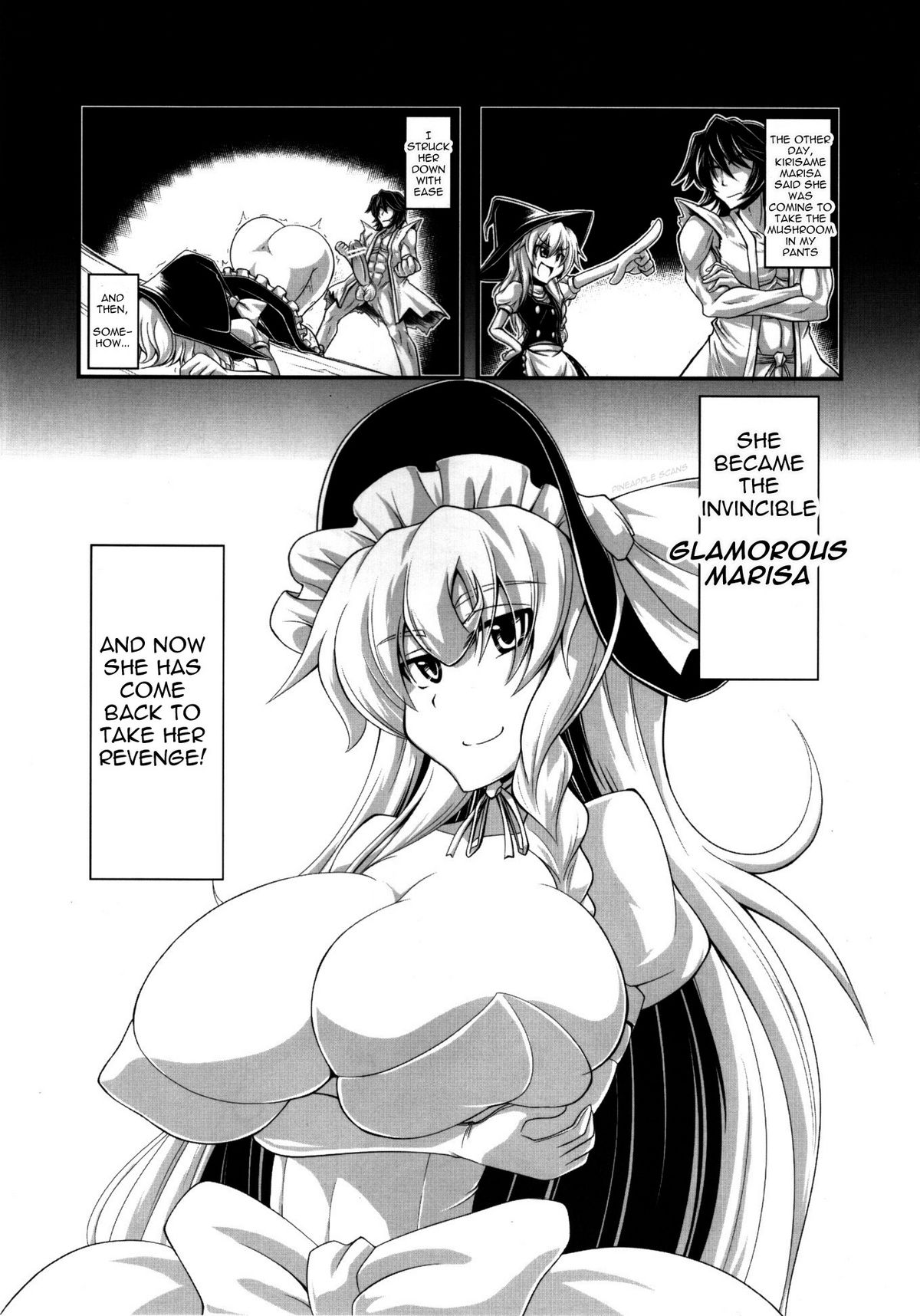 (紅楼夢6) [Forever and ever... (英戦)] GLAMOROUS MARISA (東方Project) [英訳]
