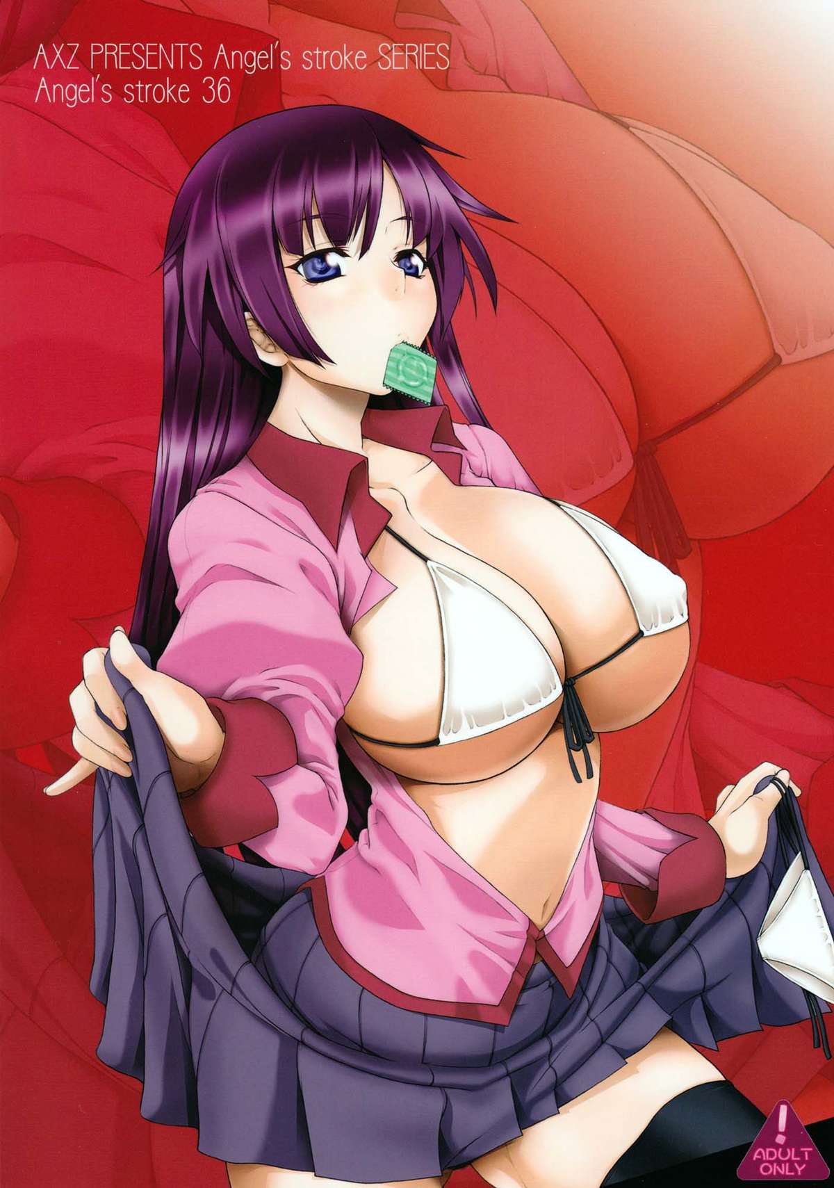 [AXZ (九手児)] Angel's Stroke 36 寝物語 (化物語) [英訳]