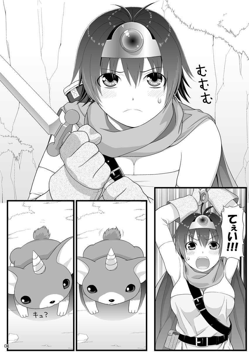 (西瓜娘03) [譲葉屋 (譲葉)] Brave souL (ドラゴンクエスト III そして伝説へ…)