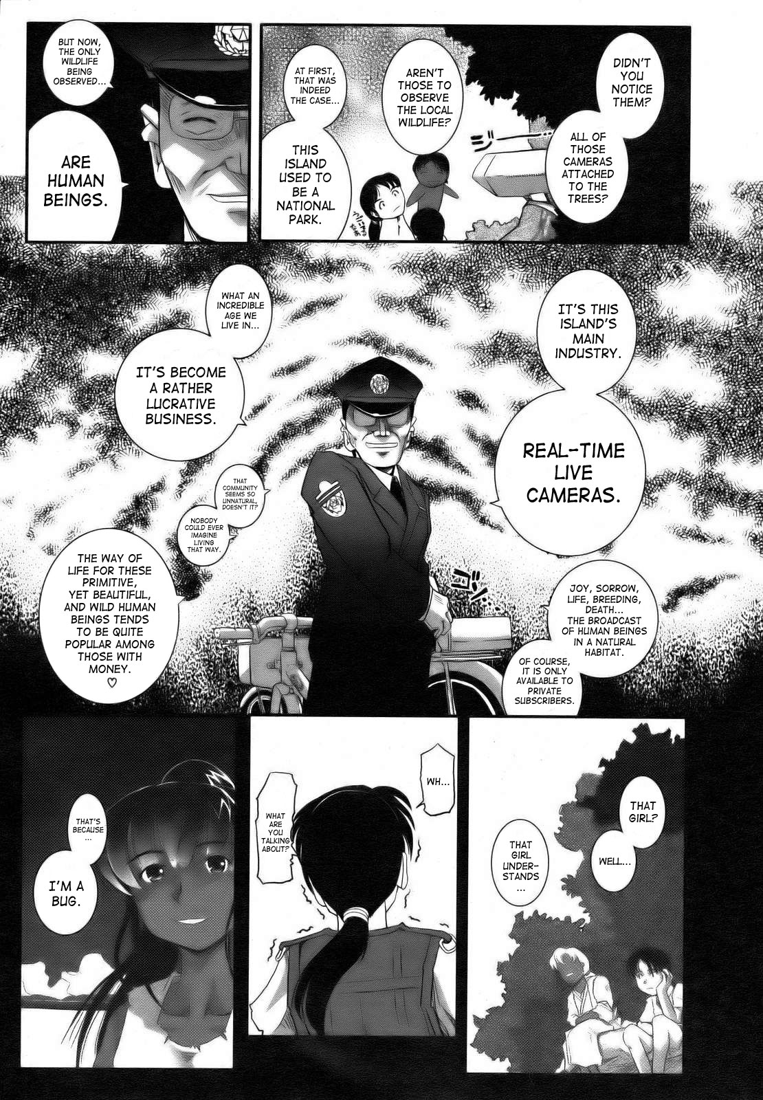 [霧恵マサノブ] 旅人と絶輪島奇譚 [英訳]