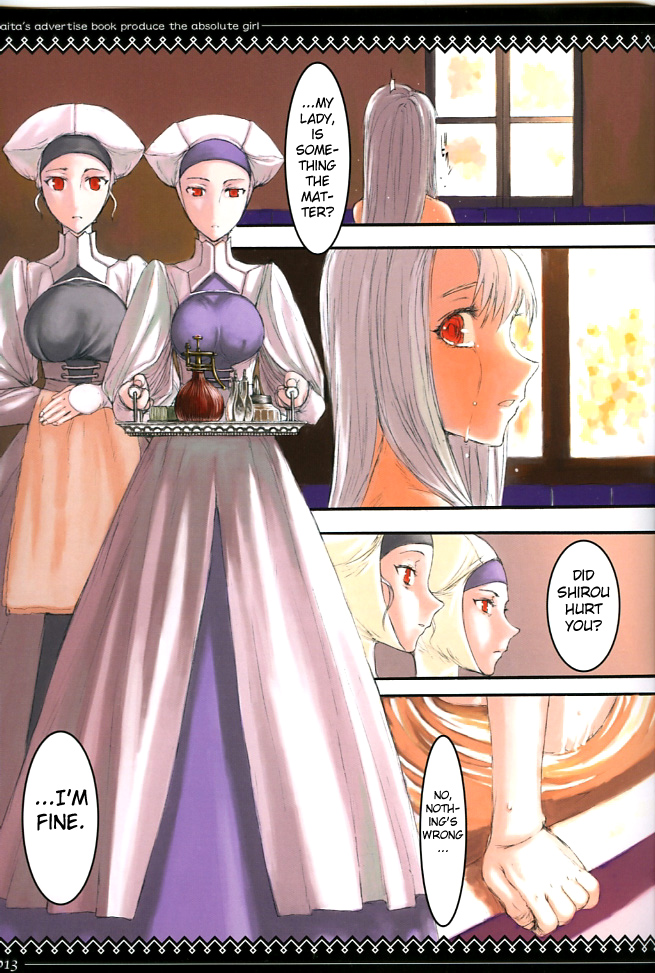 (C66) [絶対少女 (RAITA)] Fate/stay night llyasviel von Einzbern [初版] (Fate/stay night) [英訳]