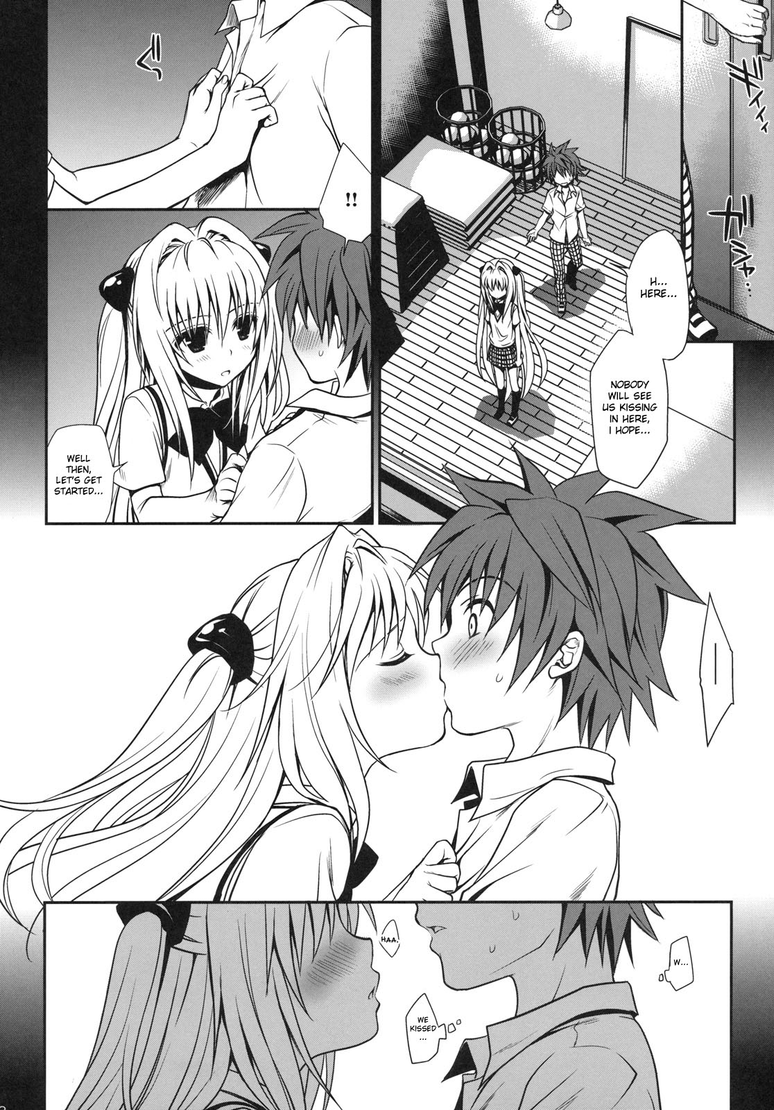 (C79) [たくみな無知 (たくみなむち)] 白ヤミちゃん (ToLOVEる -とらぶる-) [英訳]