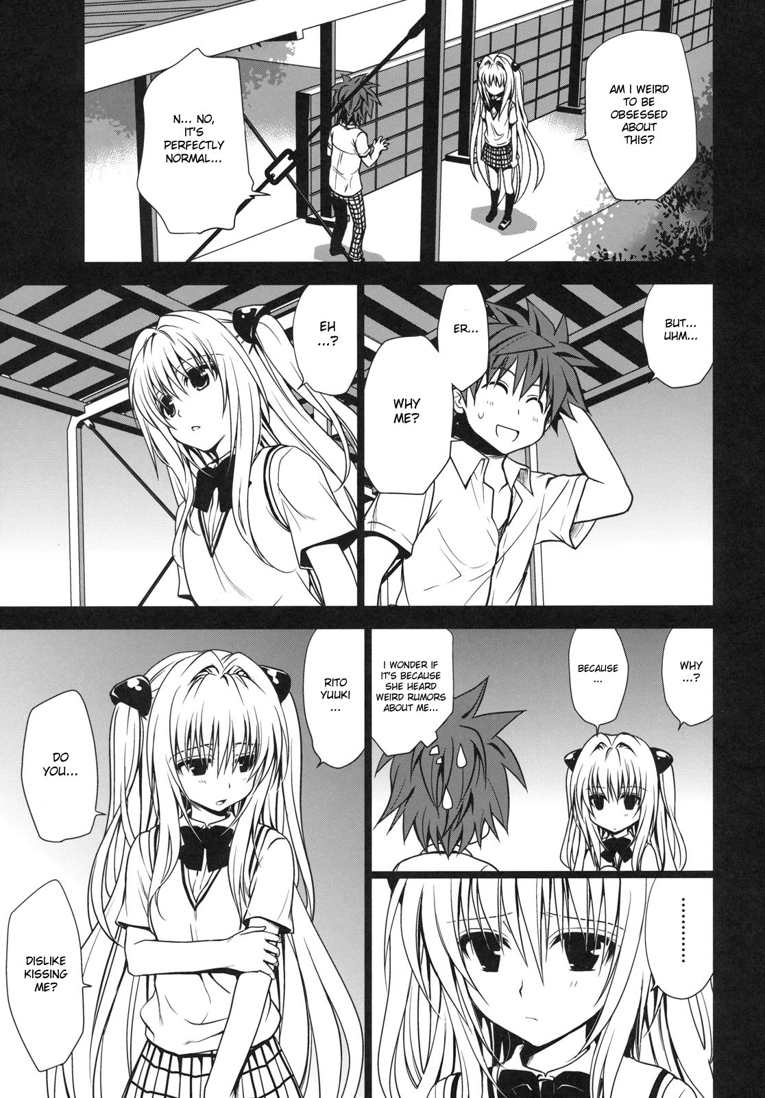 (C79) [たくみな無知 (たくみなむち)] 白ヤミちゃん (ToLOVEる -とらぶる-) [英訳]