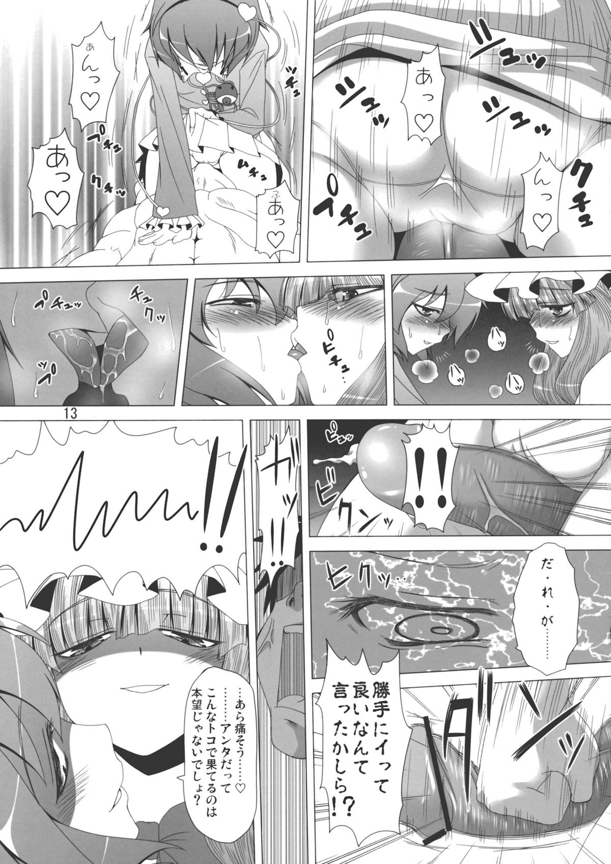 (C79) [響輝 (胃がん星人)] ぱちゅ＋さとにジト目で見下される本 (東方Project)