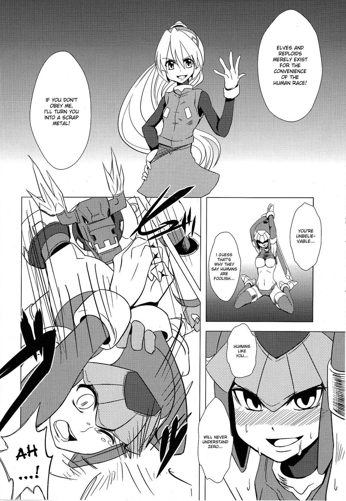 (C77) [Area-S (Dra)] 腹黒様は海神がお嫌い (ロックマンゼロ) [英訳]