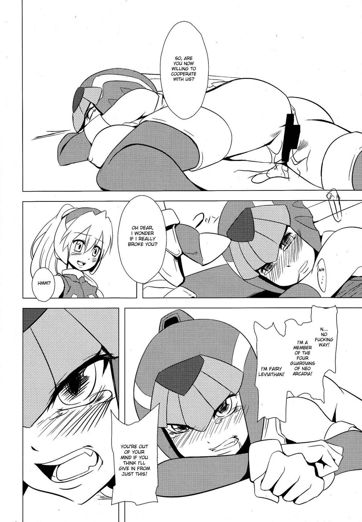 (C77) [Area-S (Dra)] 腹黒様は海神がお嫌い (ロックマンゼロ) [英訳]