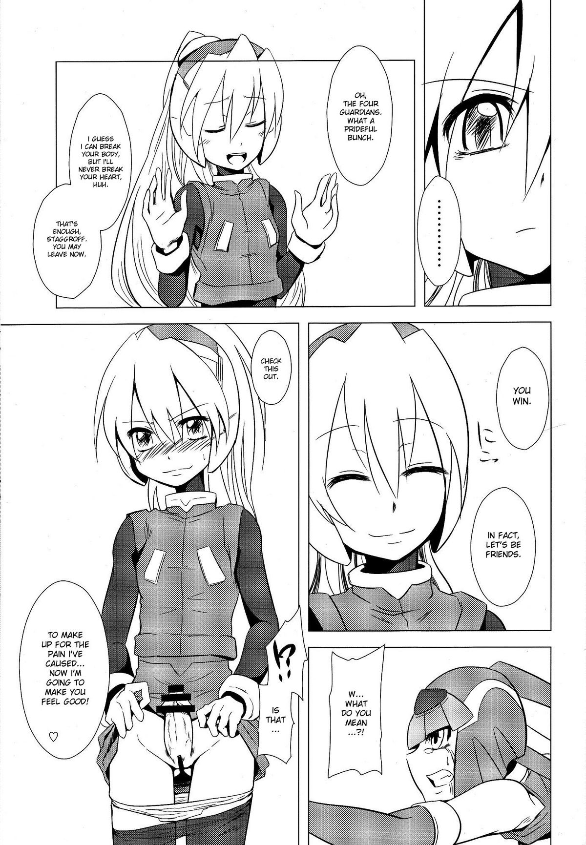 (C77) [Area-S (Dra)] 腹黒様は海神がお嫌い (ロックマンゼロ) [英訳]