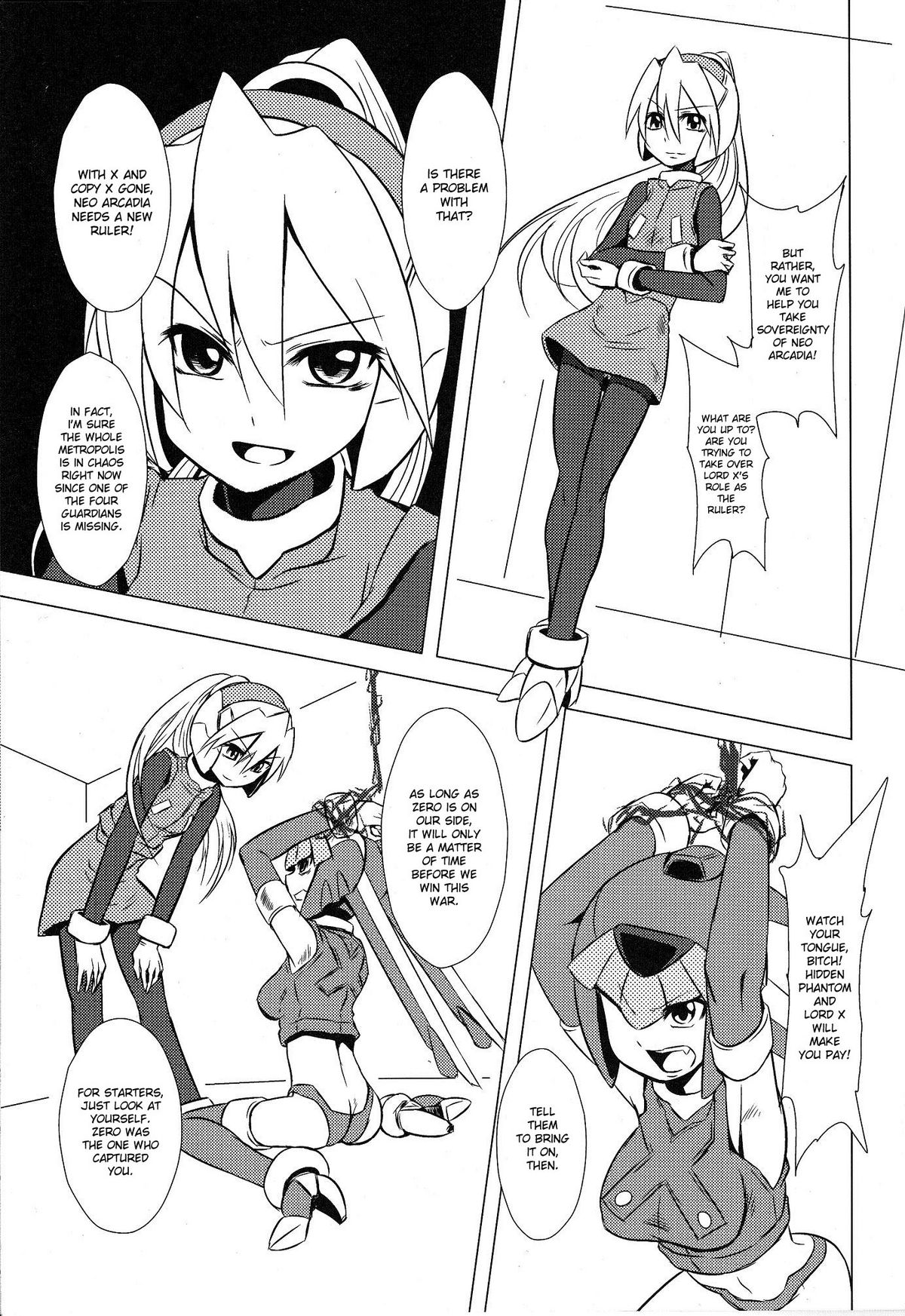 (C77) [Area-S (Dra)] 腹黒様は海神がお嫌い (ロックマンゼロ) [英訳]