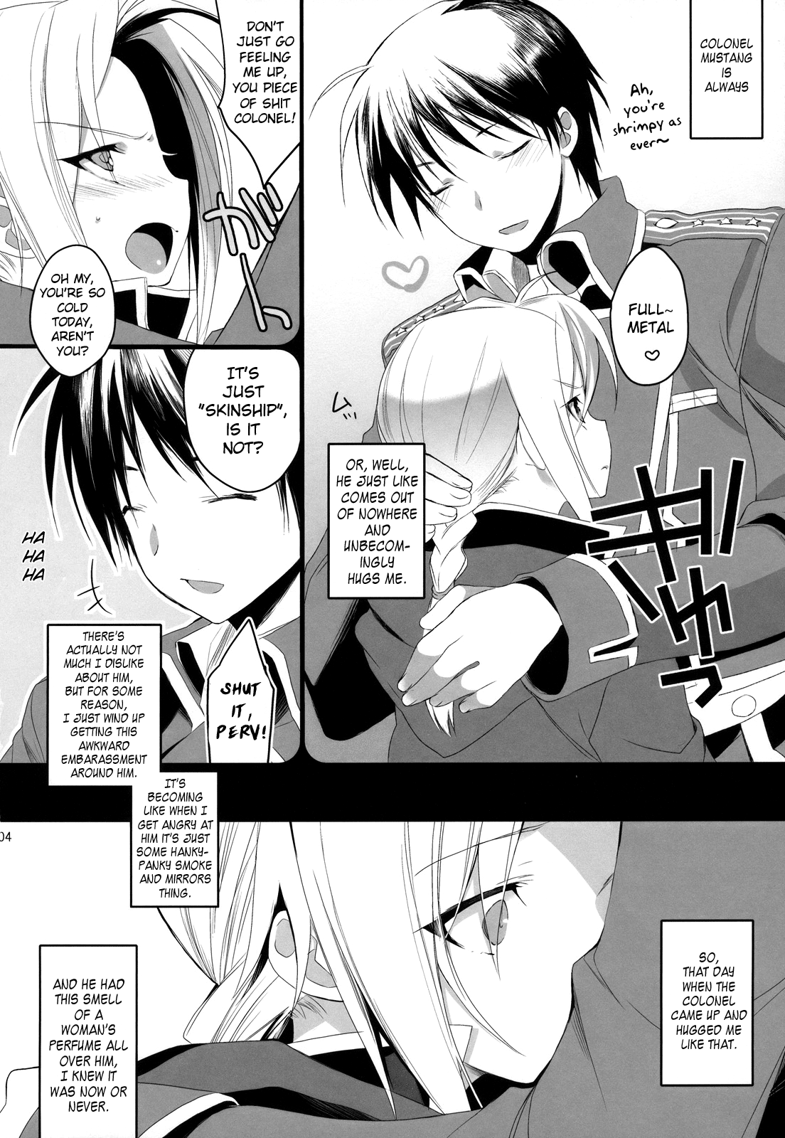 (C78) [スペルノーヴァ (雪町灯之助)] NAKED STAR (鋼の錬金術師) [英訳]