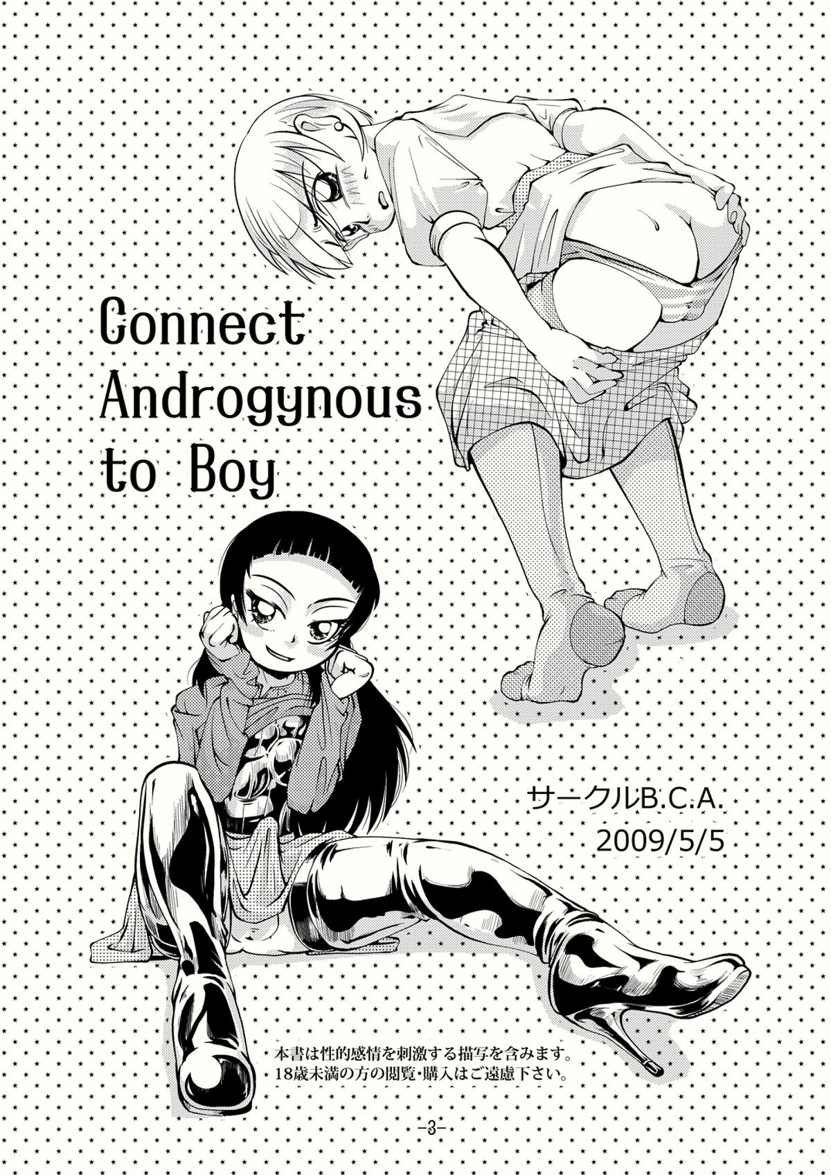 AndrogynousをBoyに接続する