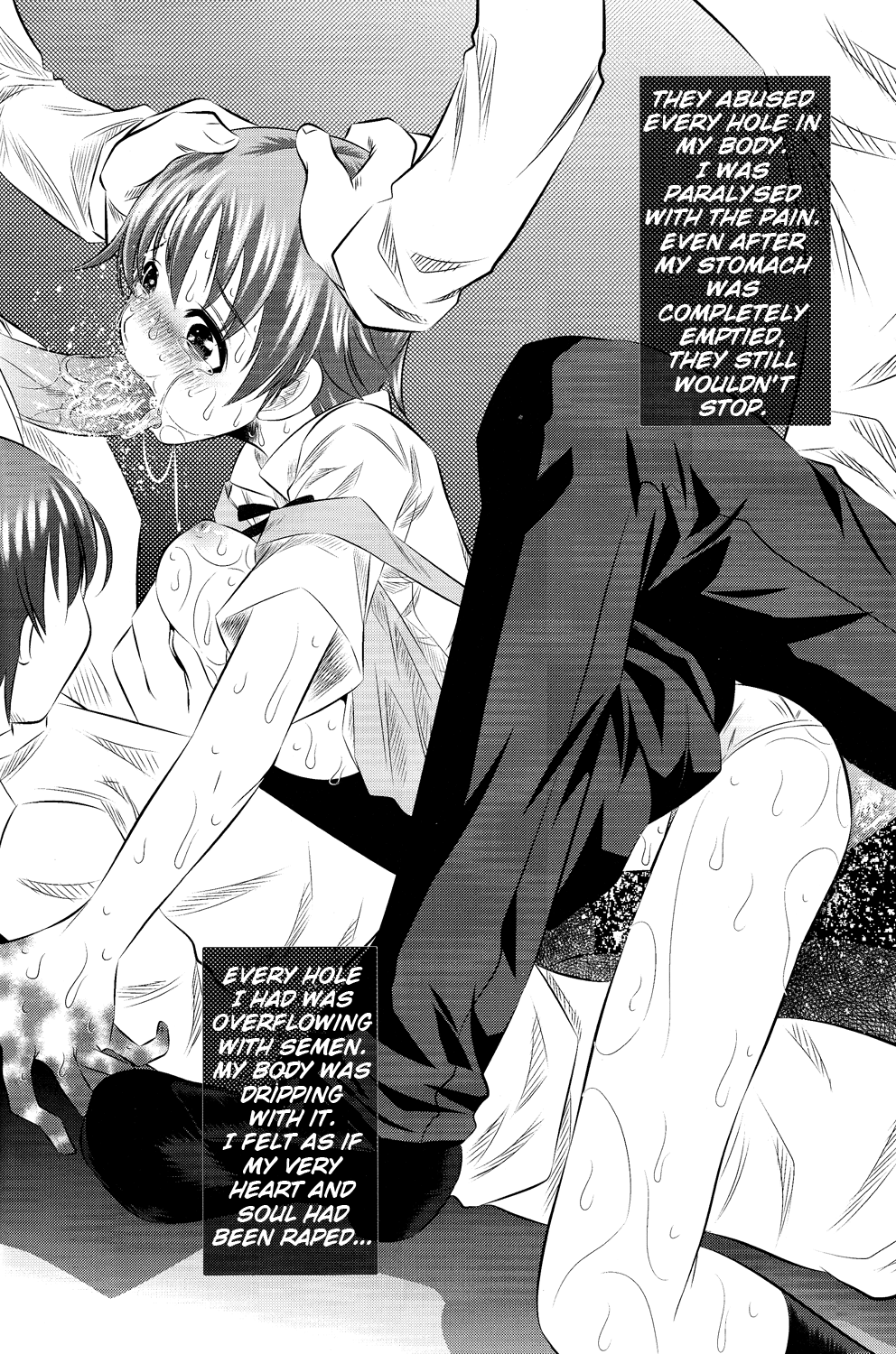 (C78) [有害図書企画 (たなかなぶる)] 拷問姦 労働篇 (WORKING!) [英訳]
