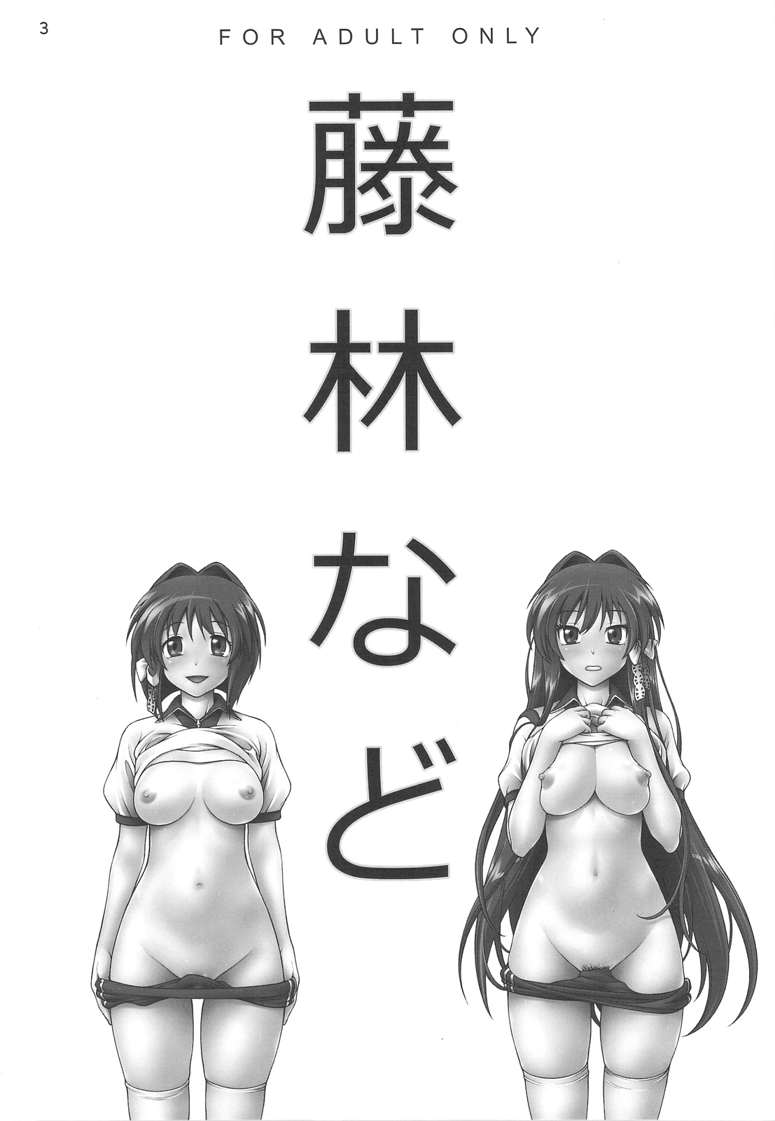 (COMIC1☆3) [ケンソウオガワ (フクダーダ)] 藤林など FUJIBAYASHI TWINS AFTER STORY (クラナド) [無修正]
