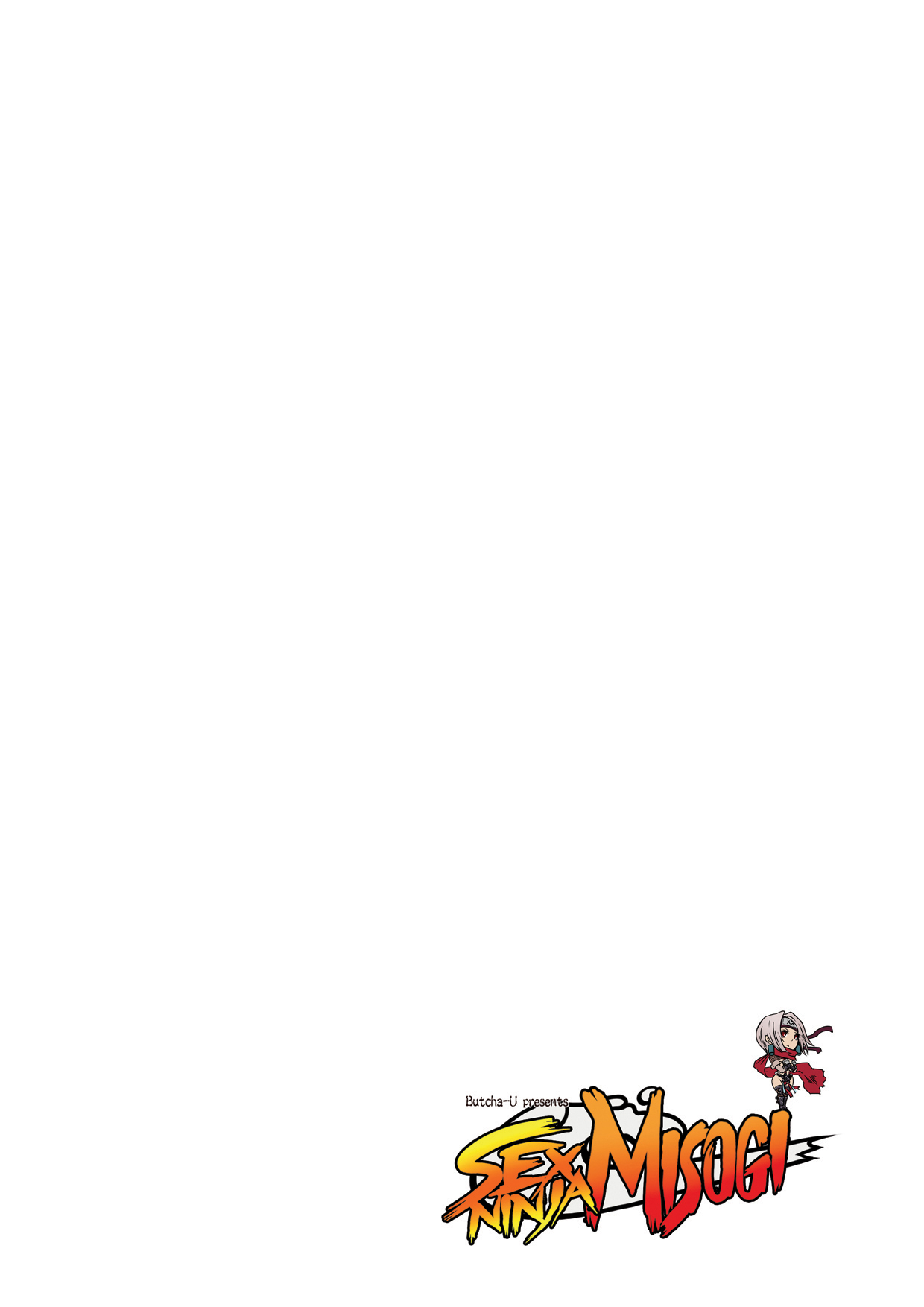 [Eroquis! (ブッチャーU)] SACRIFICE HEROES：「セックス忍者ミソギ」 [英訳]