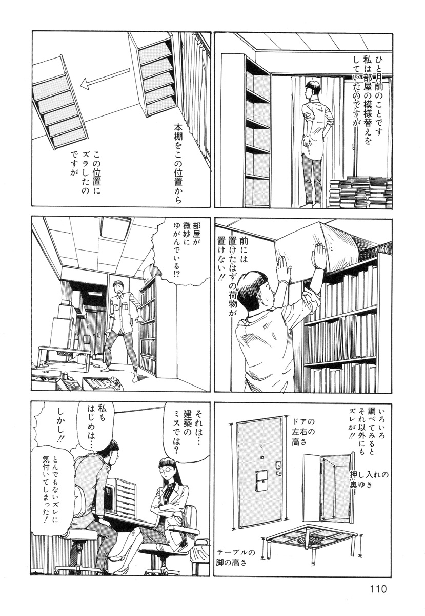 [駕籠真太郎] 穴、文字、血液などが現れる漫画