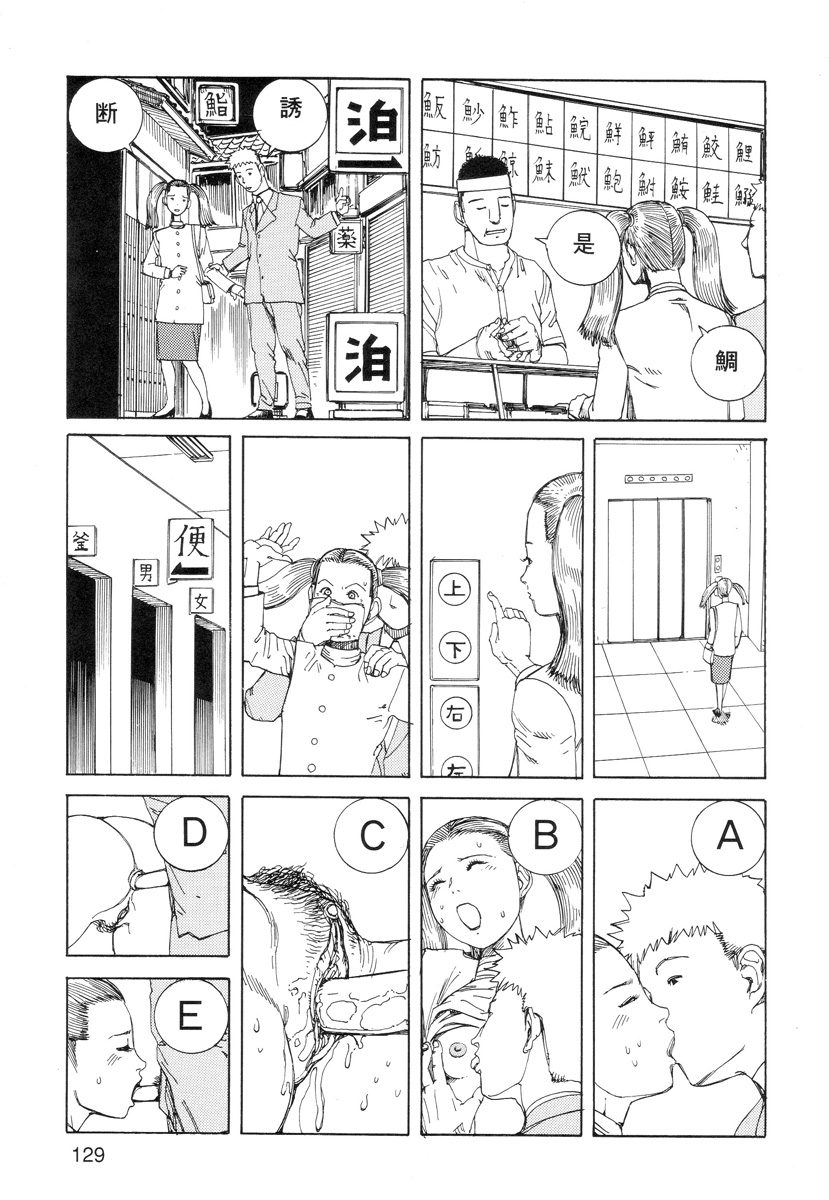 [駕籠真太郎] 穴、文字、血液などが現れる漫画