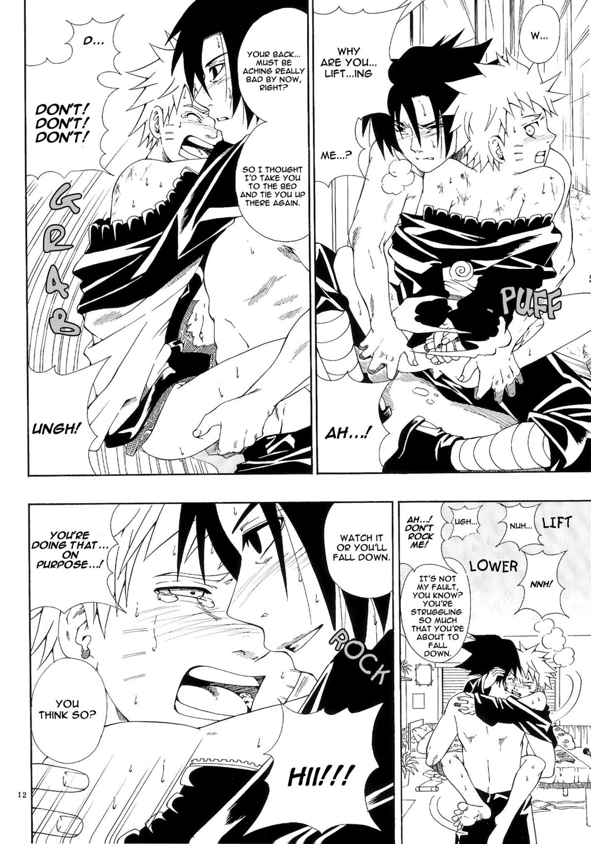 EROERO²：第1.5巻（NARUTO）[サスケXナルト]やおい-ENG-