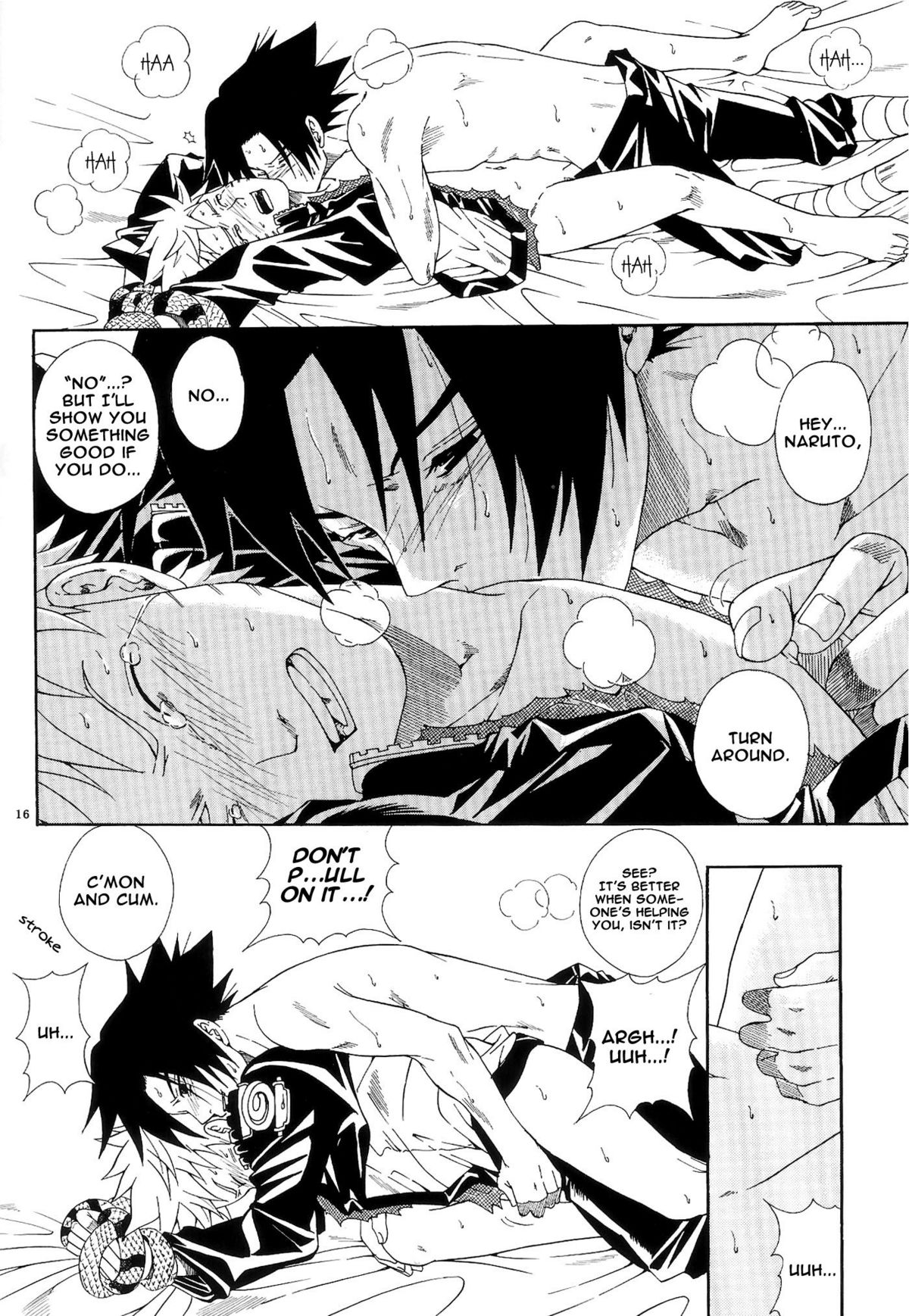 EROERO²：第1.5巻（NARUTO）[サスケXナルト]やおい-ENG-