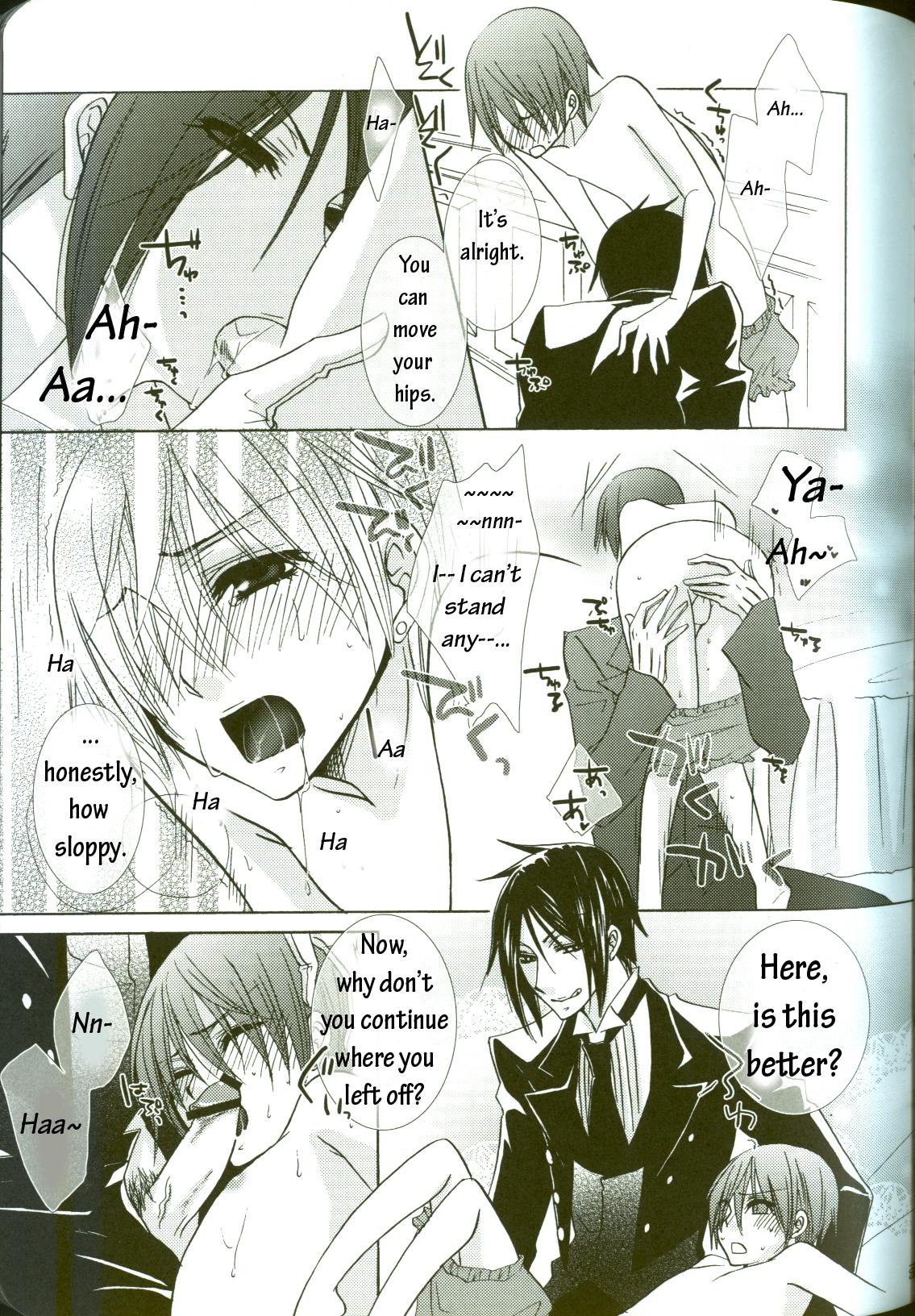 [ぴんくのこねこ (なおきち。)] Trick or Treat? (黒執事) [英訳]