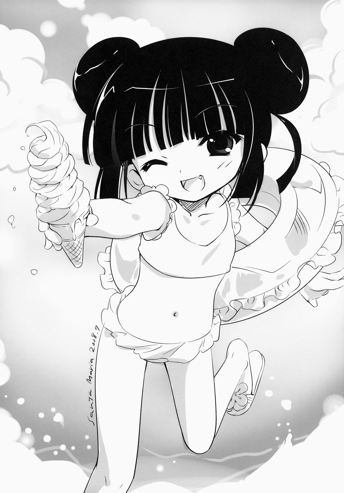 (C74) [炎酒～Spirits～ (さんた★まりあ、NoBody)] KURO HOLE (こどものじかん) [英訳]