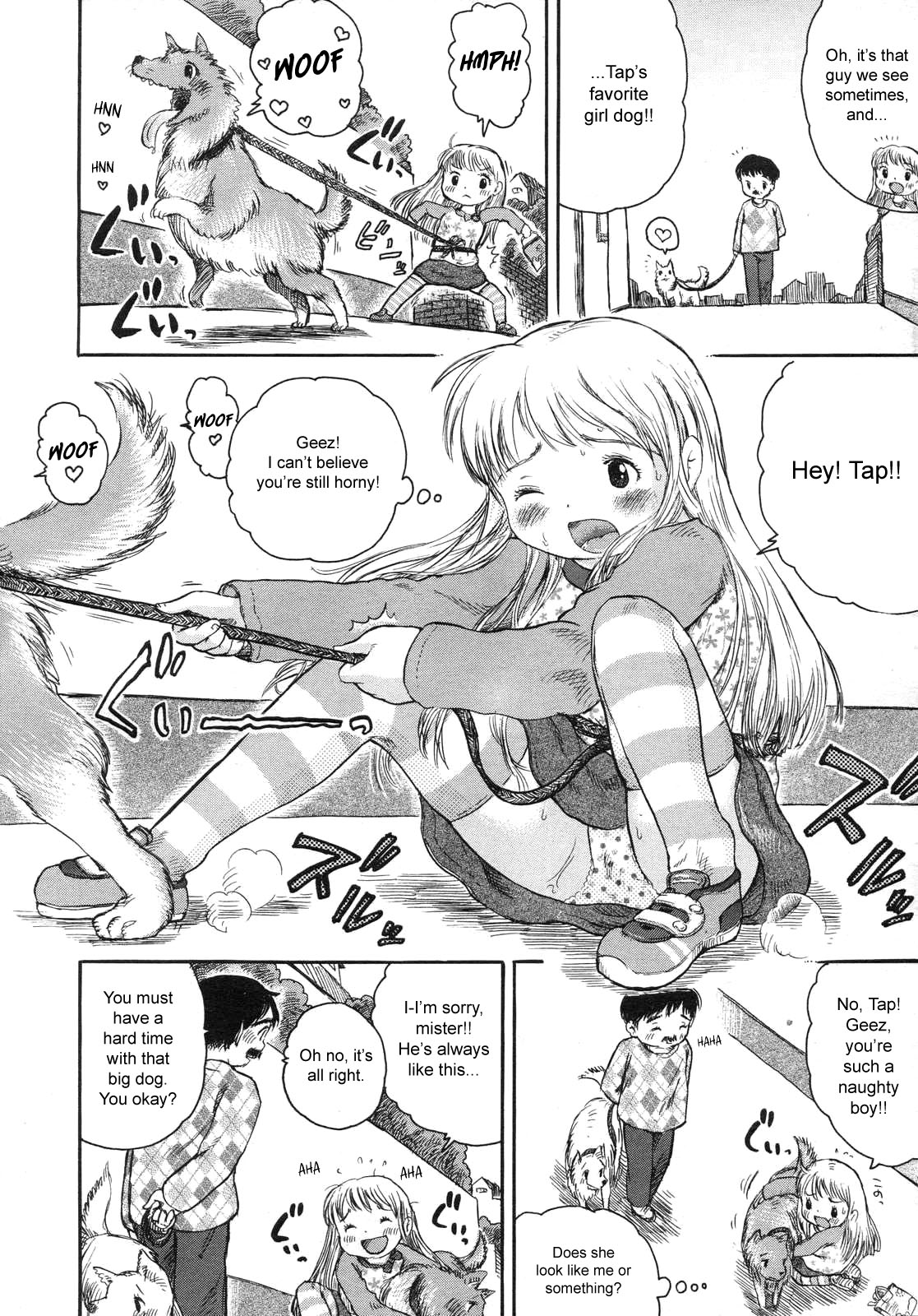 [うさくん] 今月のわんこ。 (COMIC LO 2007年5月号) [英訳]
