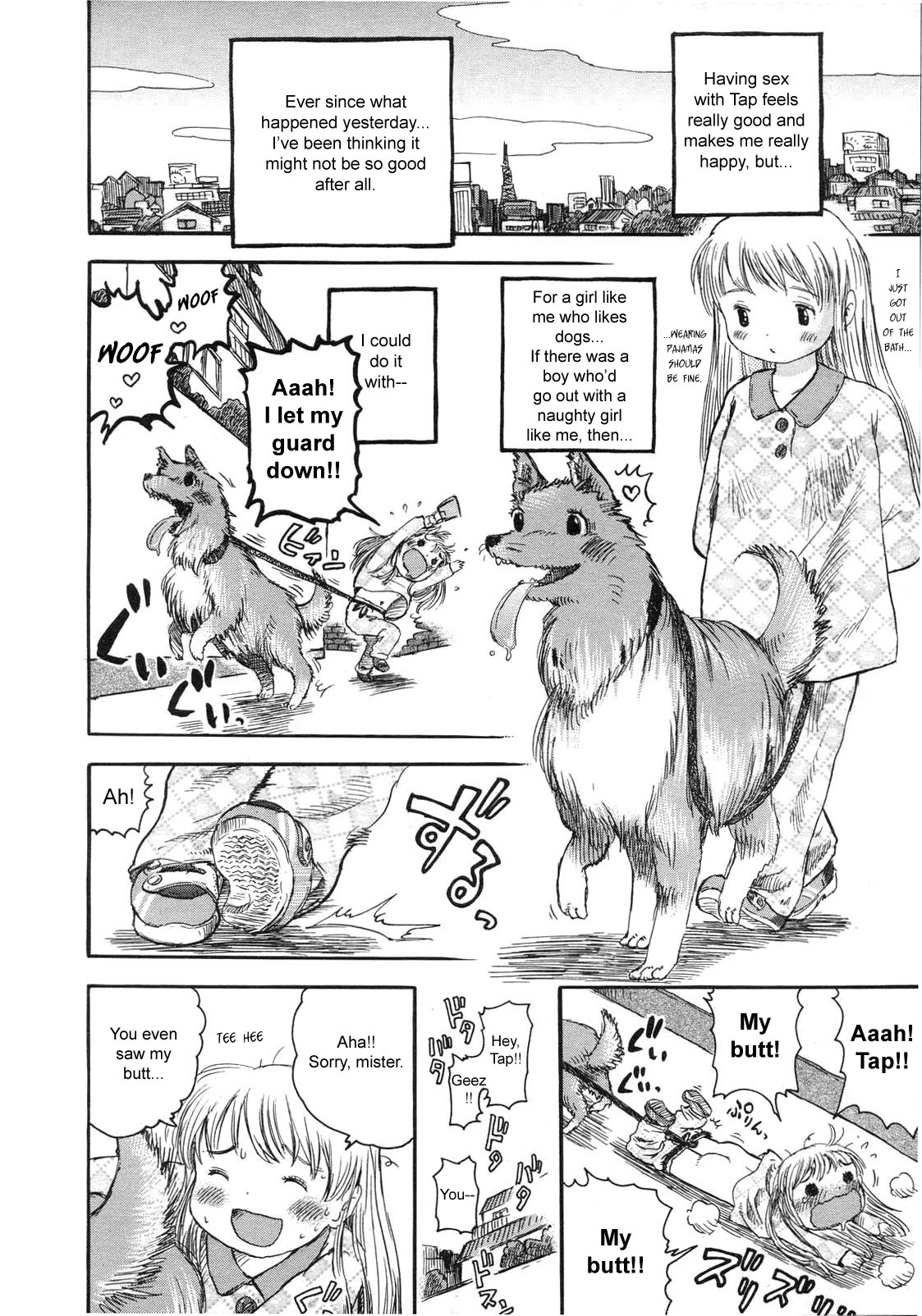 [うさくん] 今月のわんこ。 (COMIC LO 2007年5月号) [英訳]
