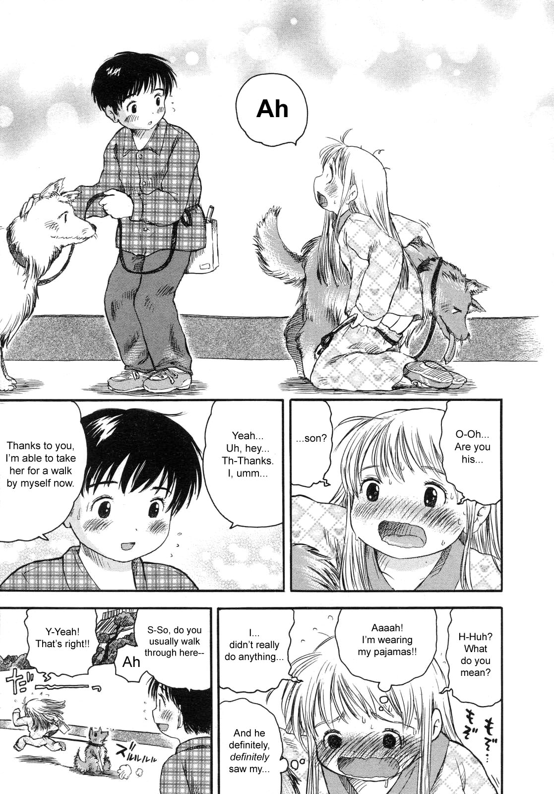 [うさくん] 今月のわんこ。 (COMIC LO 2007年5月号) [英訳]