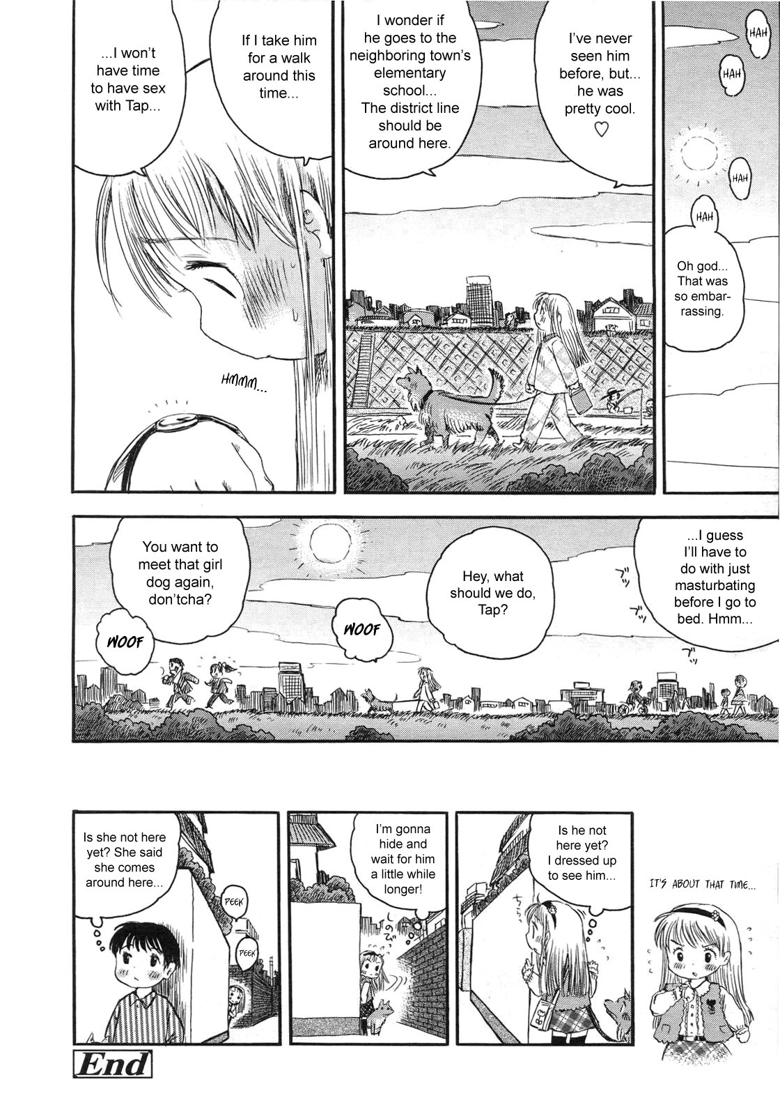[うさくん] 今月のわんこ。 (COMIC LO 2007年5月号) [英訳]