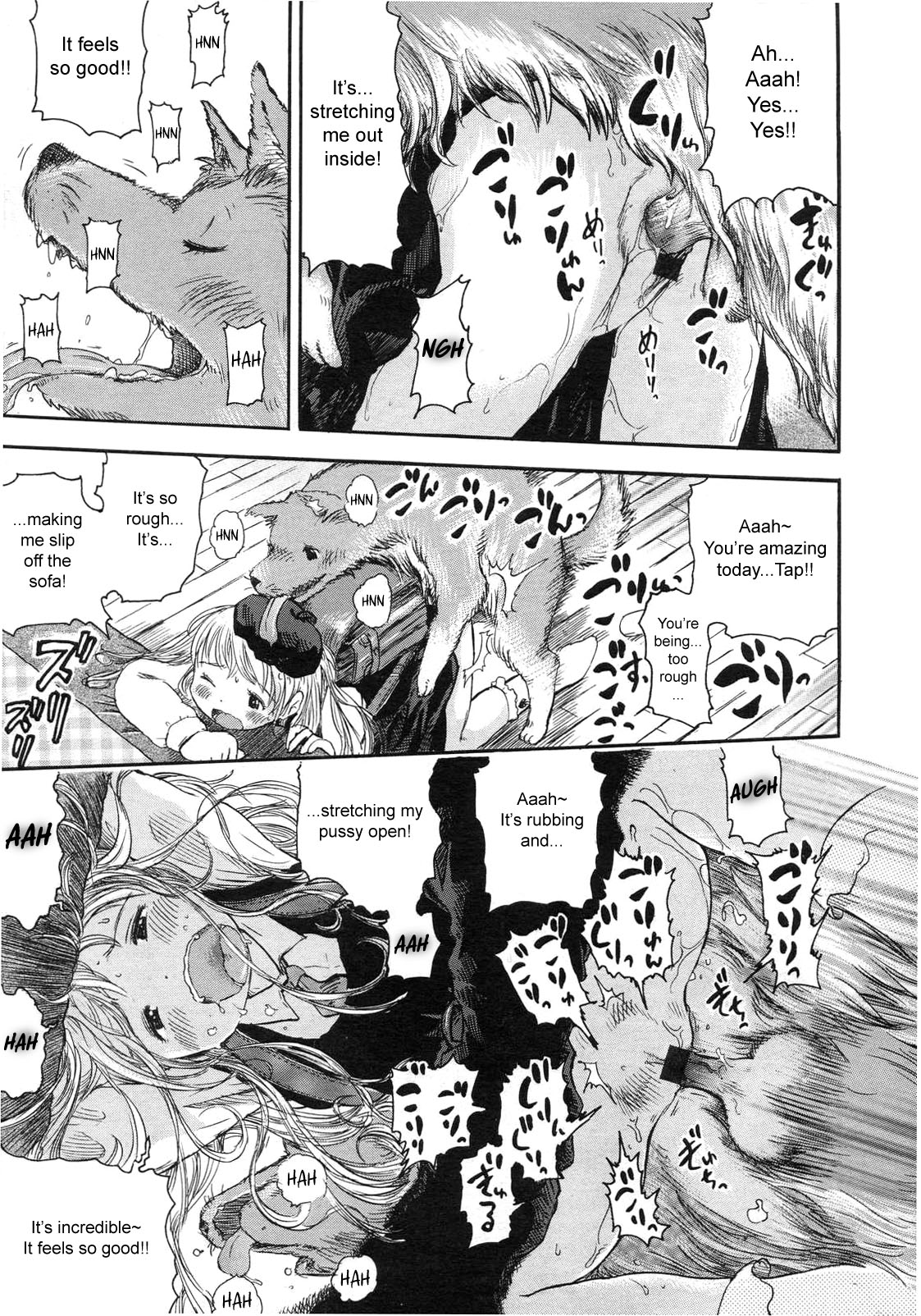 [うさくん] 今月のわんこ。 (COMIC LO 2007年5月号) [英訳]
