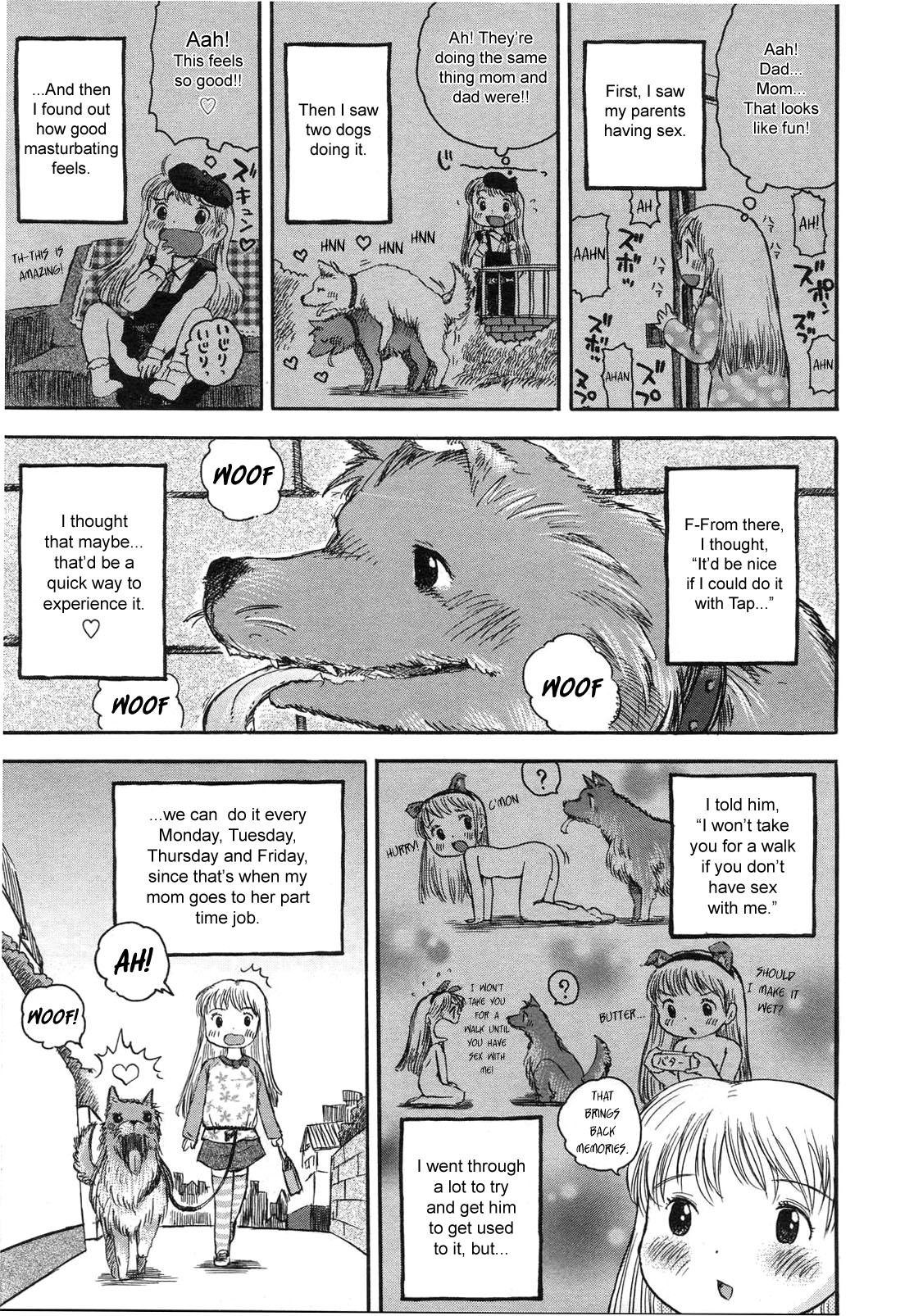 [うさくん] 今月のわんこ。 (COMIC LO 2007年5月号) [英訳]