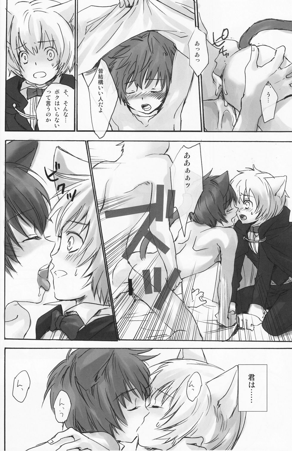 (ショタスクラッチ2) [ロロロロモ (よろず)] 少年色図鑑 4 ～獣ノ耳～