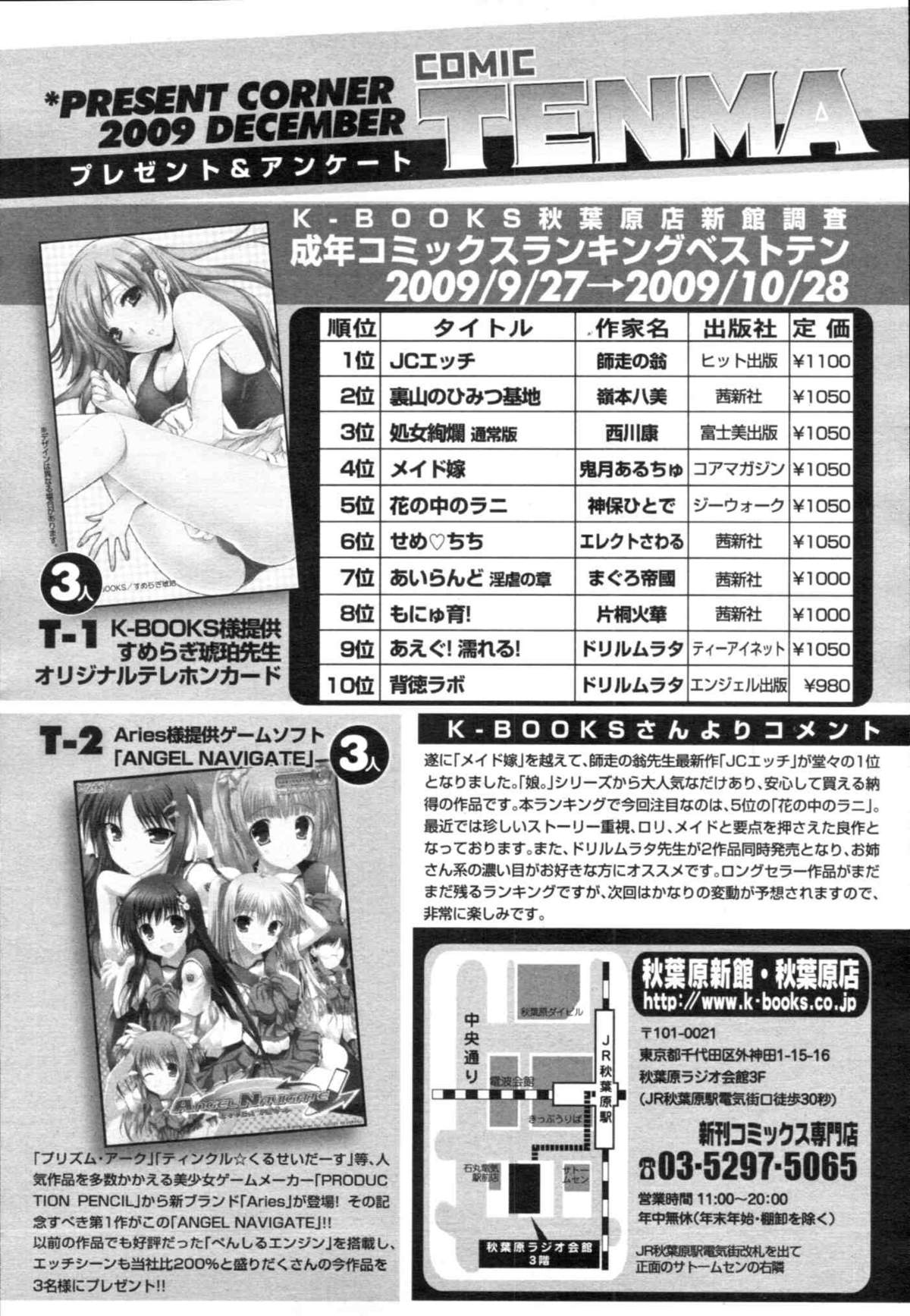 COMIC天魔 コミックテンマ 2009年12月号 VOL.139