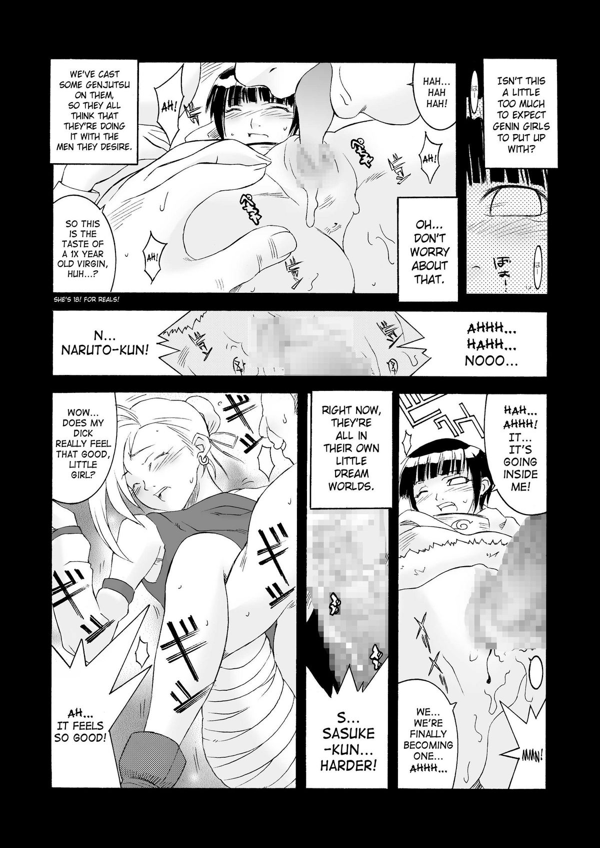 (C67) [MGW (位相同爆)] Q.N.T.3 (NARUTO -ナルト-) [英訳]