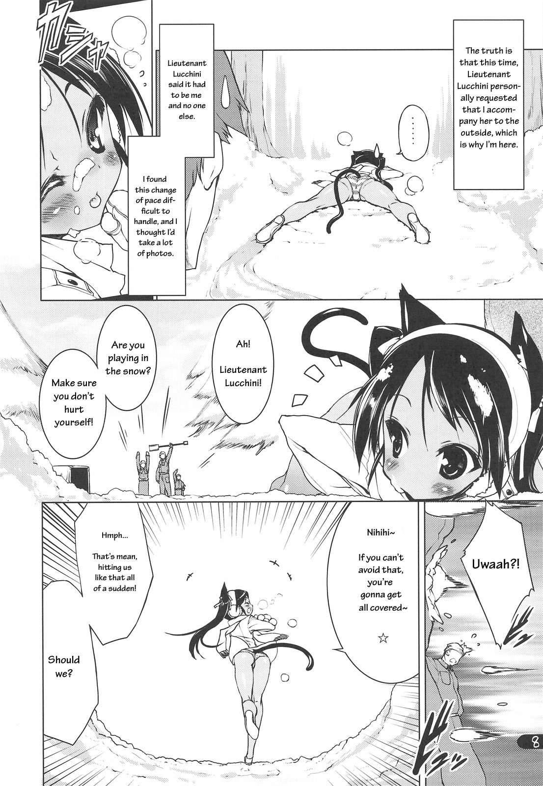 (C75) [うろぴょん☆ (うろたん)] Milkie Strike2 (ストライクウィッチーズ) [英訳]