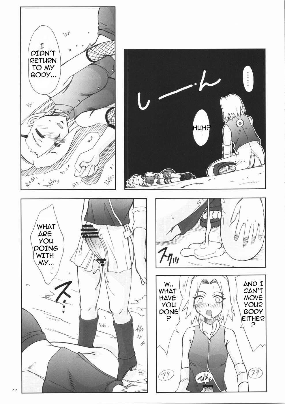(ふたけっと5) [ひじょうぐち (TEI-OH-K-TAKAMURO)] ふたなり心転身 (ナルト) [英訳]