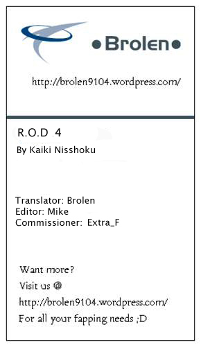 (C73) [怪奇日蝕 (綾野なおと)] R・O・D 4 -RIDER OR DIE 4- (Fate/hollow ataraxia) [英訳]