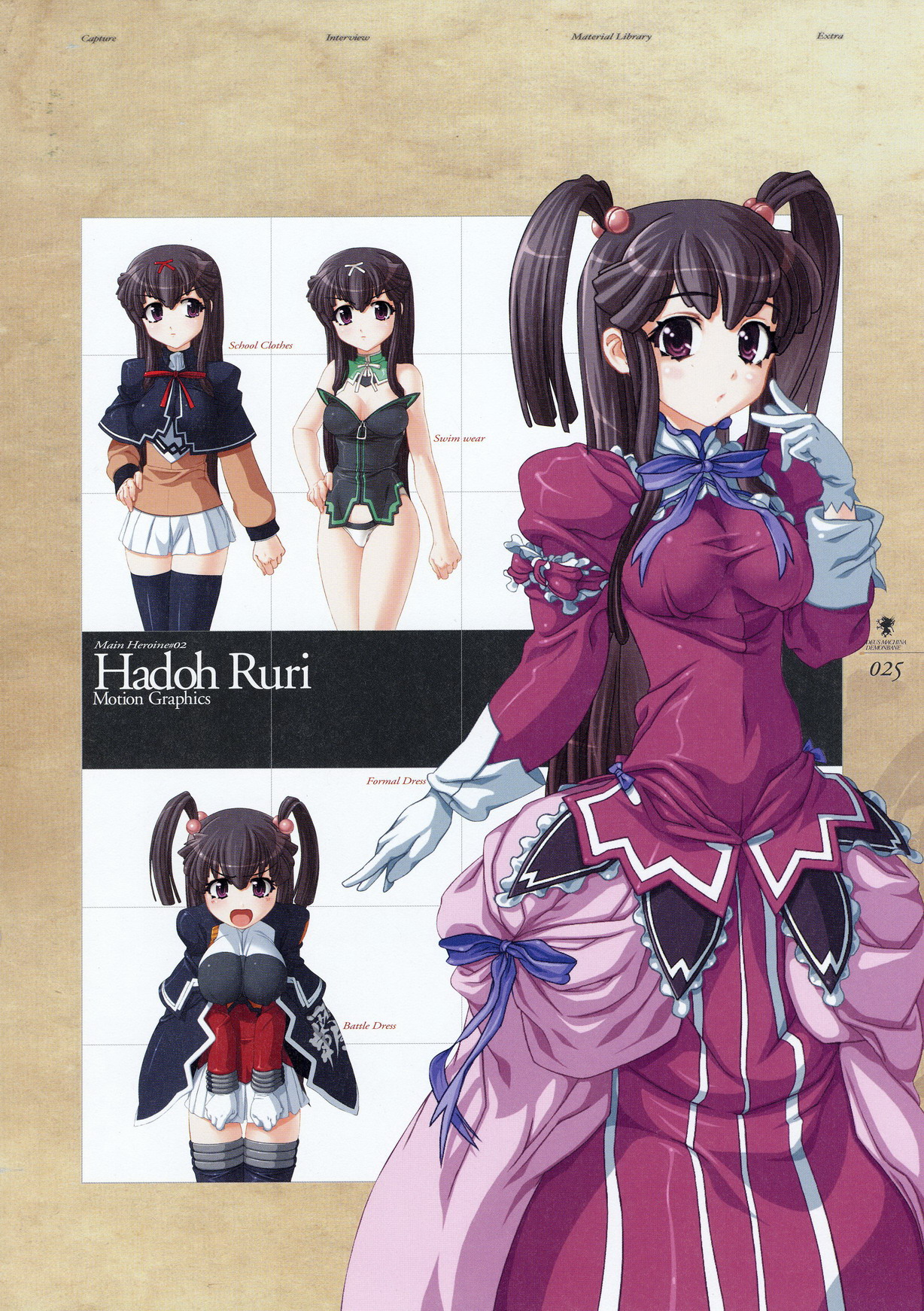 Kishin_Houkou_Demonbane_Visual_Fan_Book
