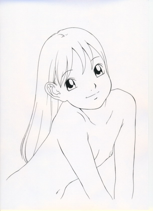 [モモンガ倶楽部 (林原ひかり)] 線画でGo!