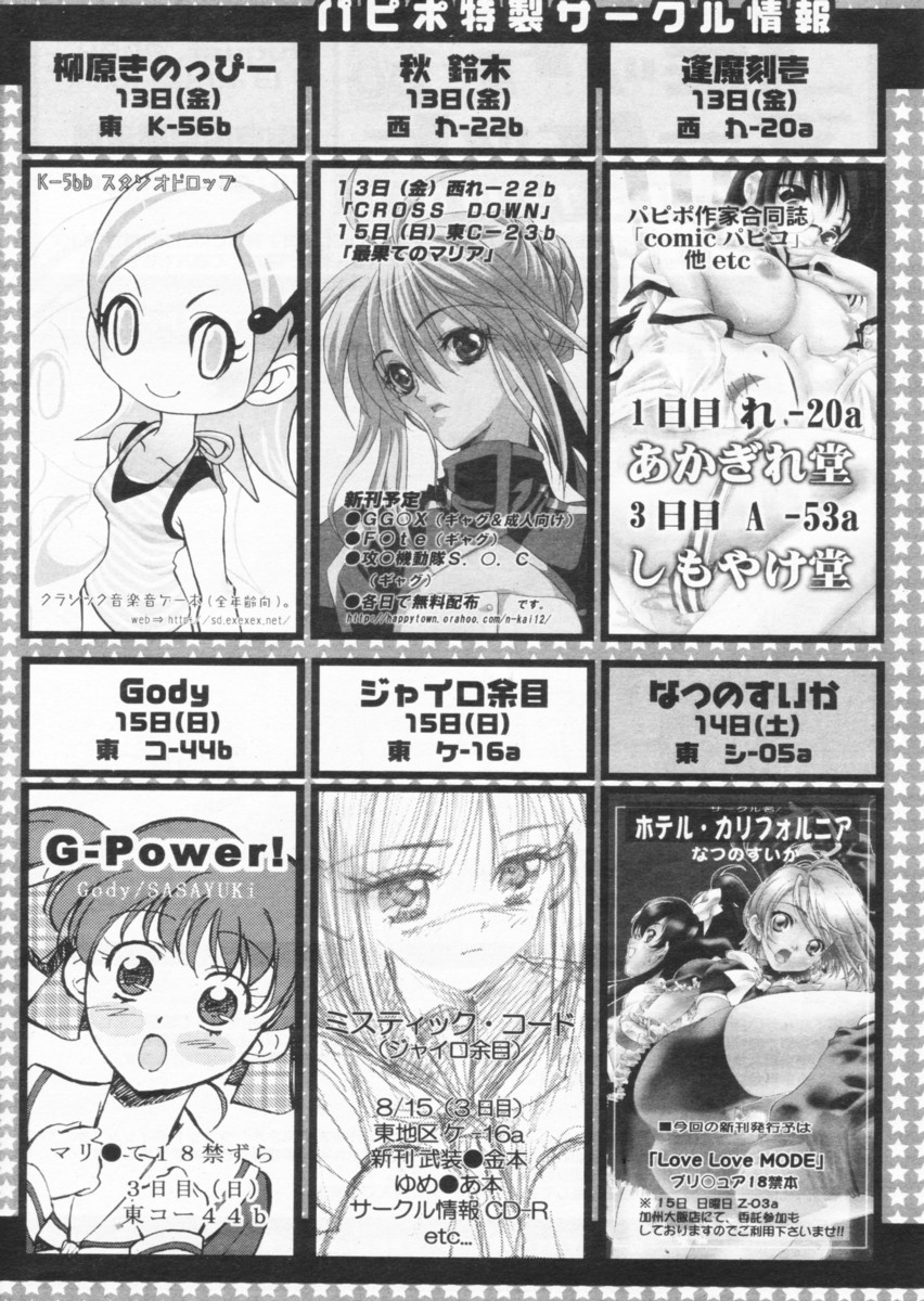 COMIC パピポ 2004年09月号