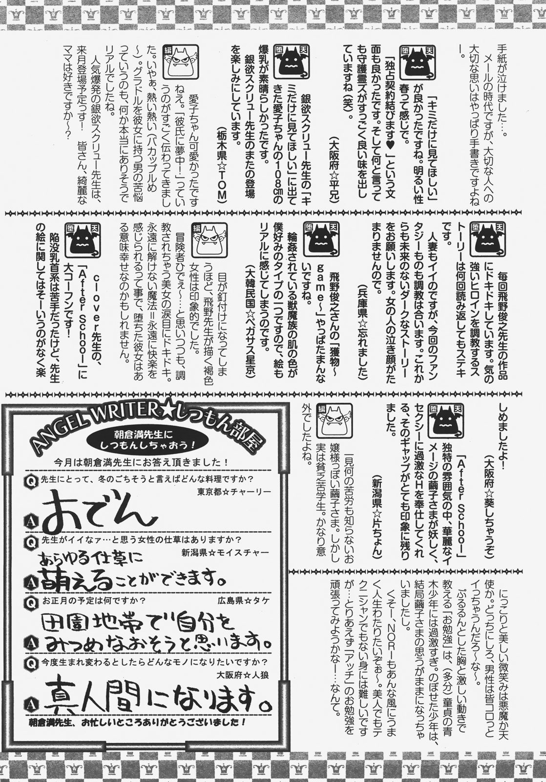 ANGEL 倶楽部 2008年1月号